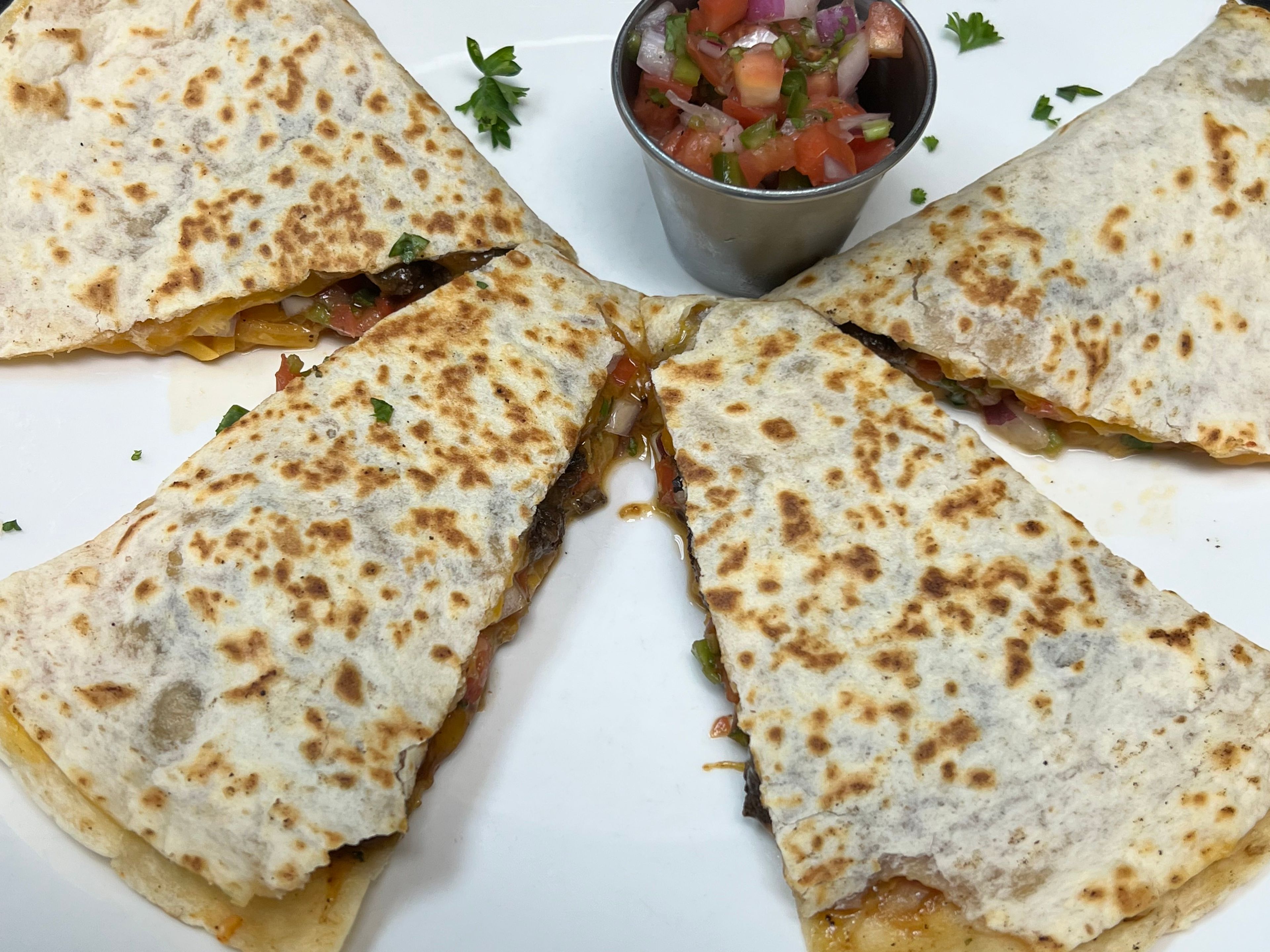 Steak Quesadilla.