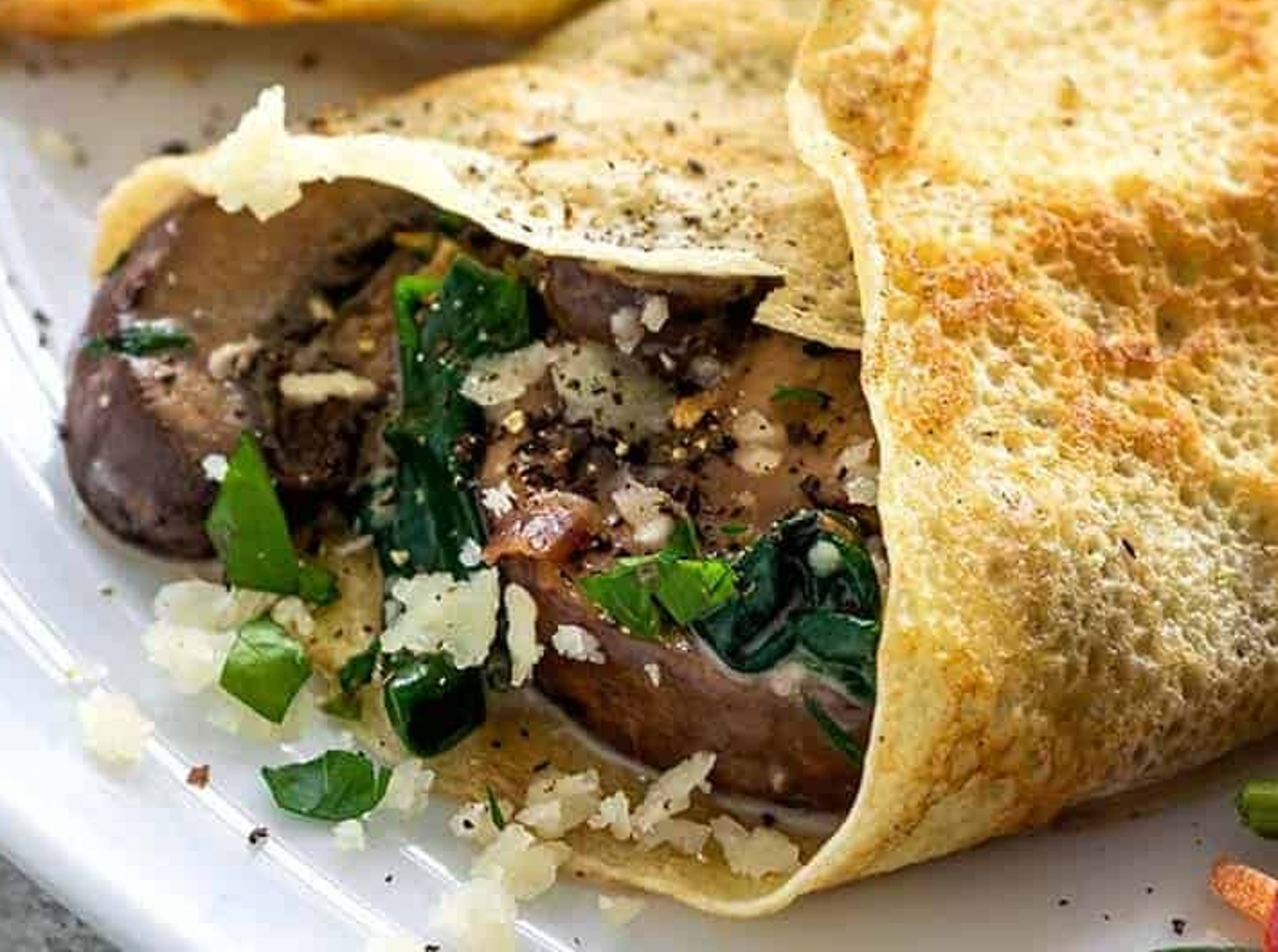 Roots & Shrooms Crepe.