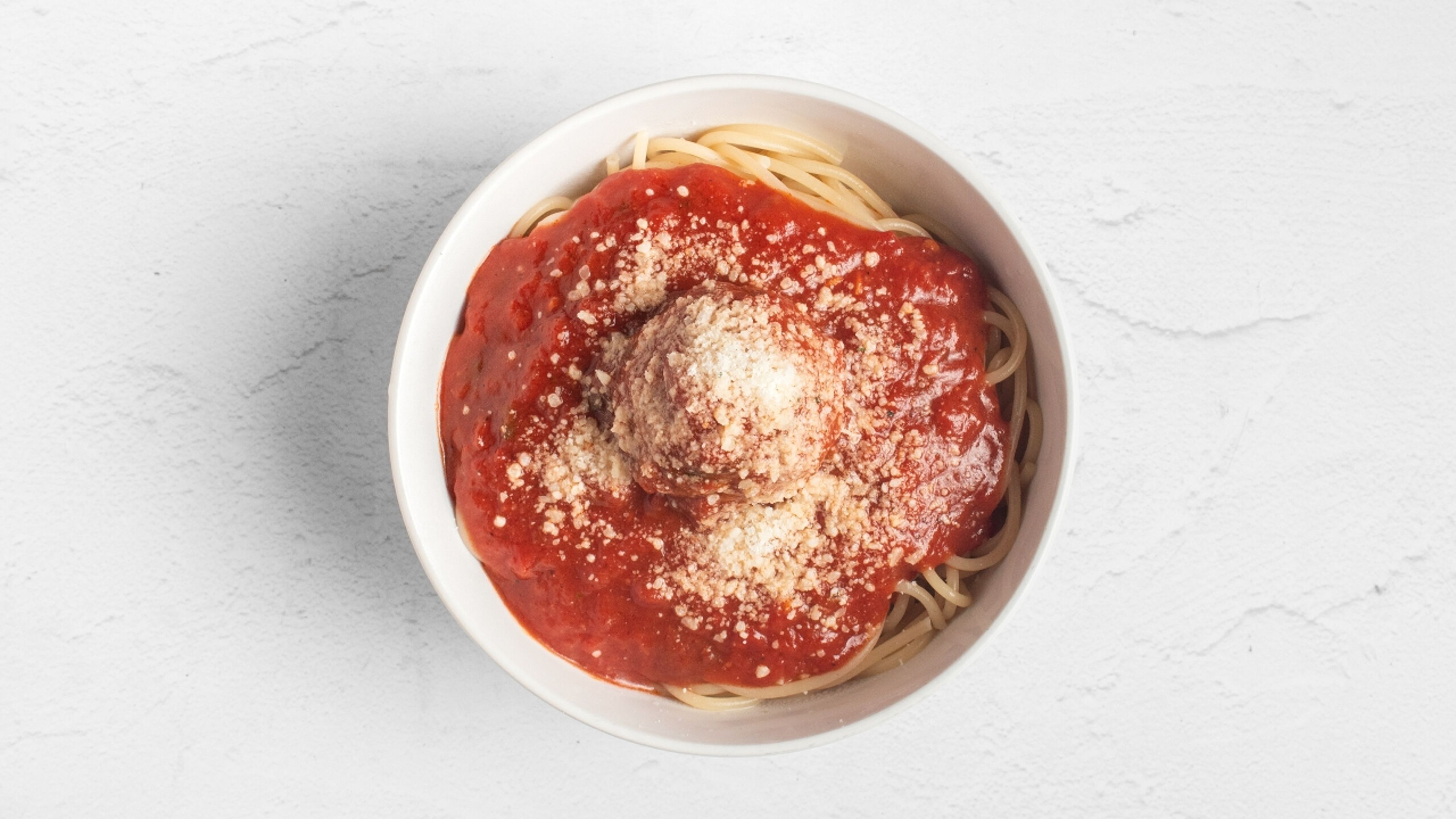 Kids Spaghetti with Meatballs.