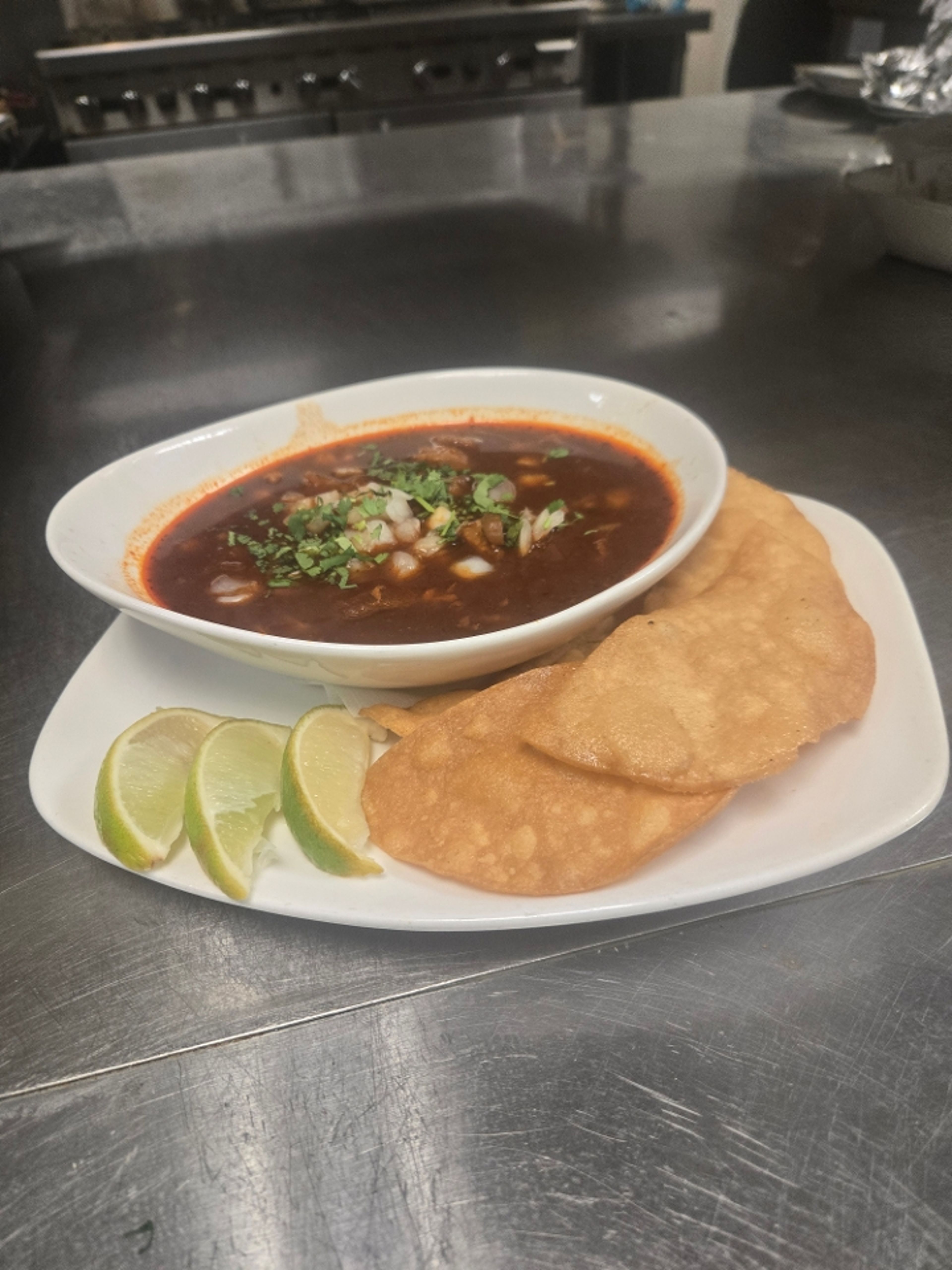 POZOLE SOUP.