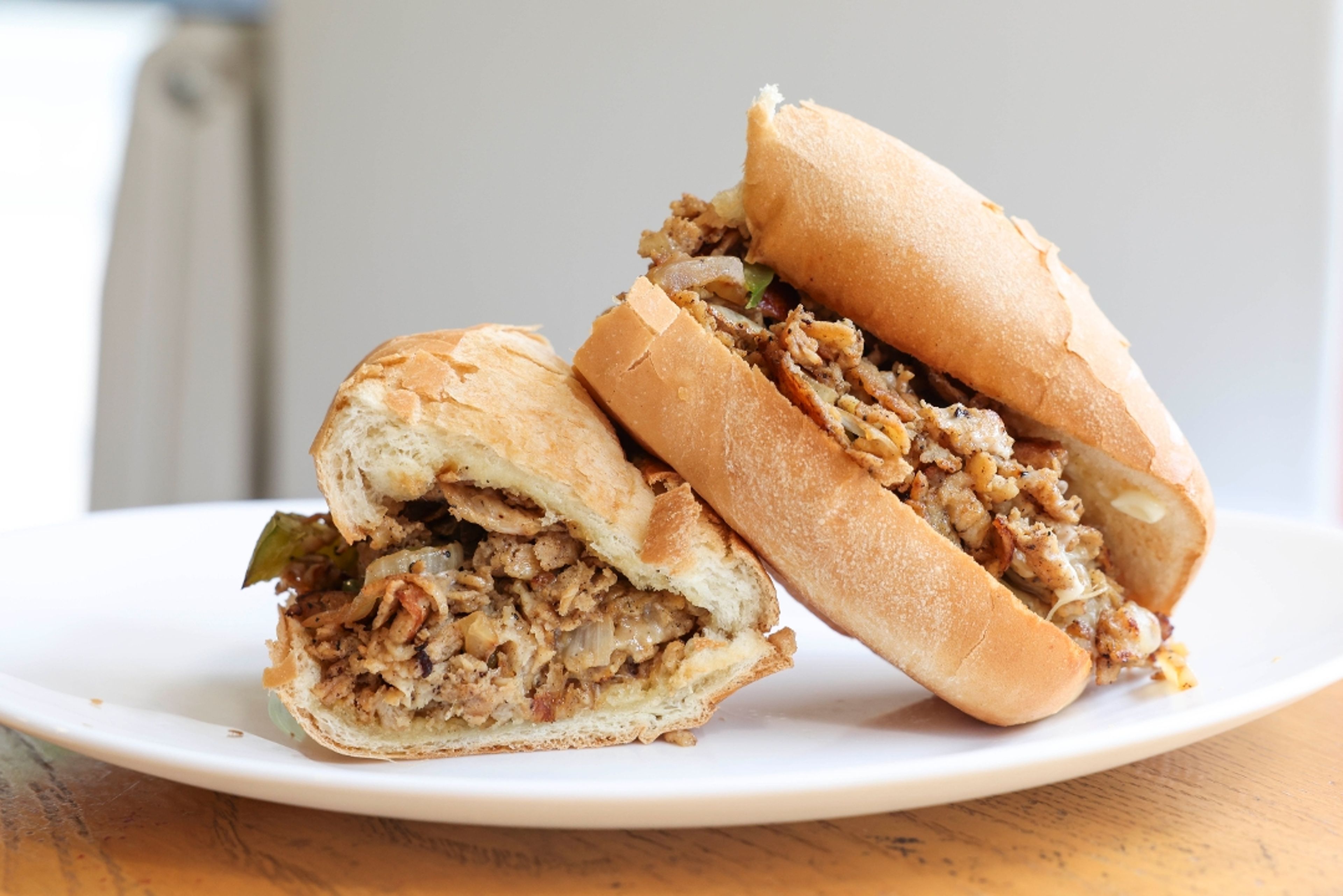 Chicken Cheesesteak Sub.