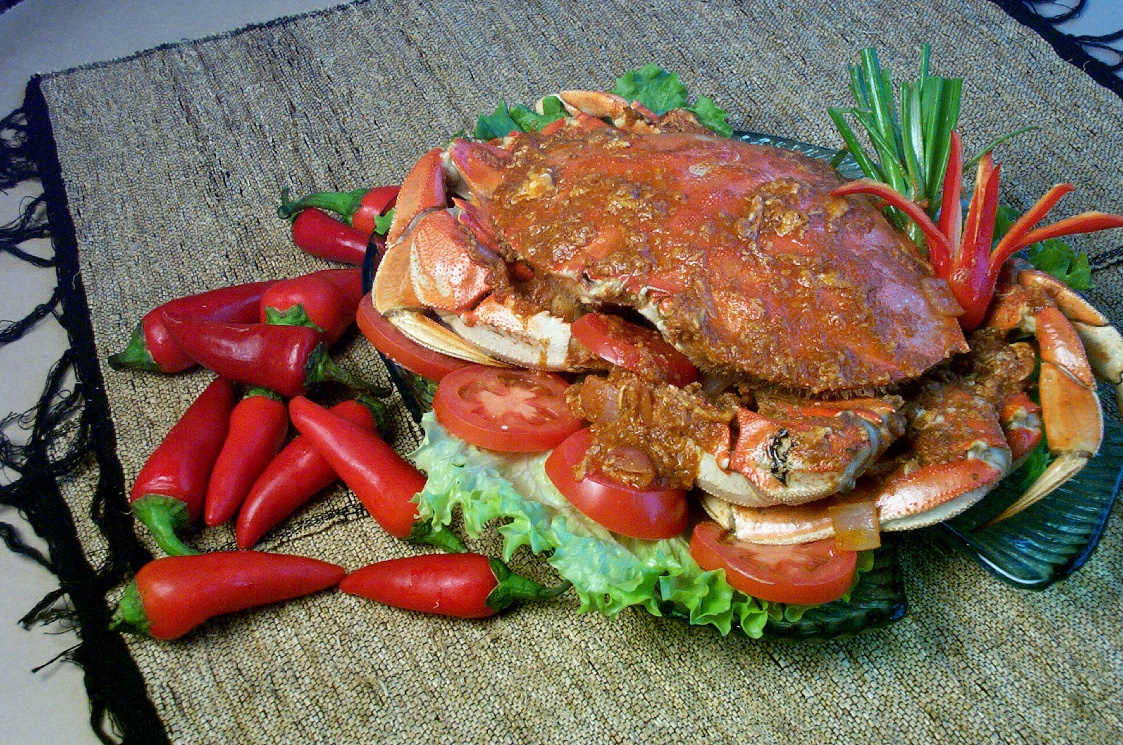 Singapore Chili Crab.