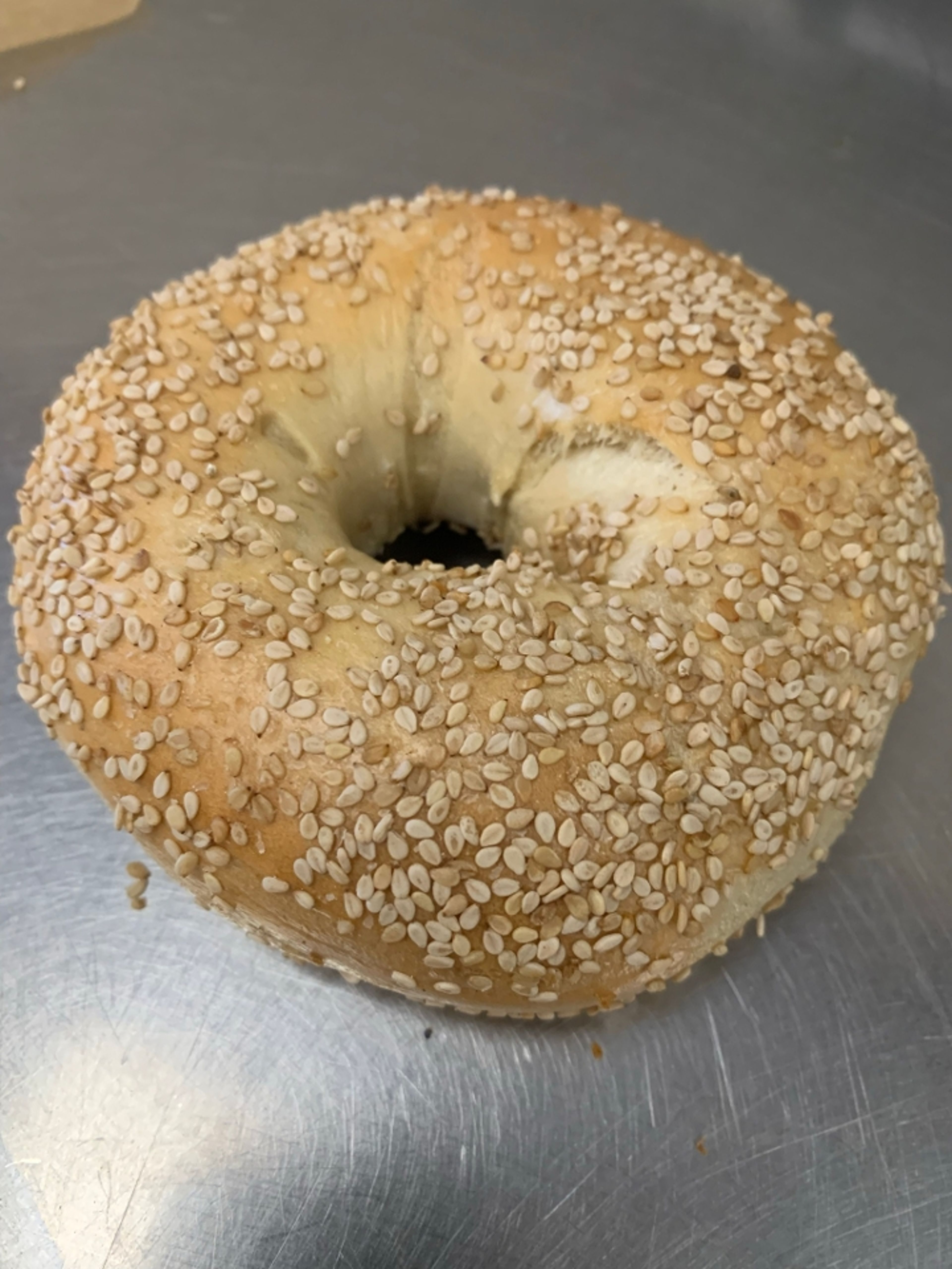 Sesame Bagel.