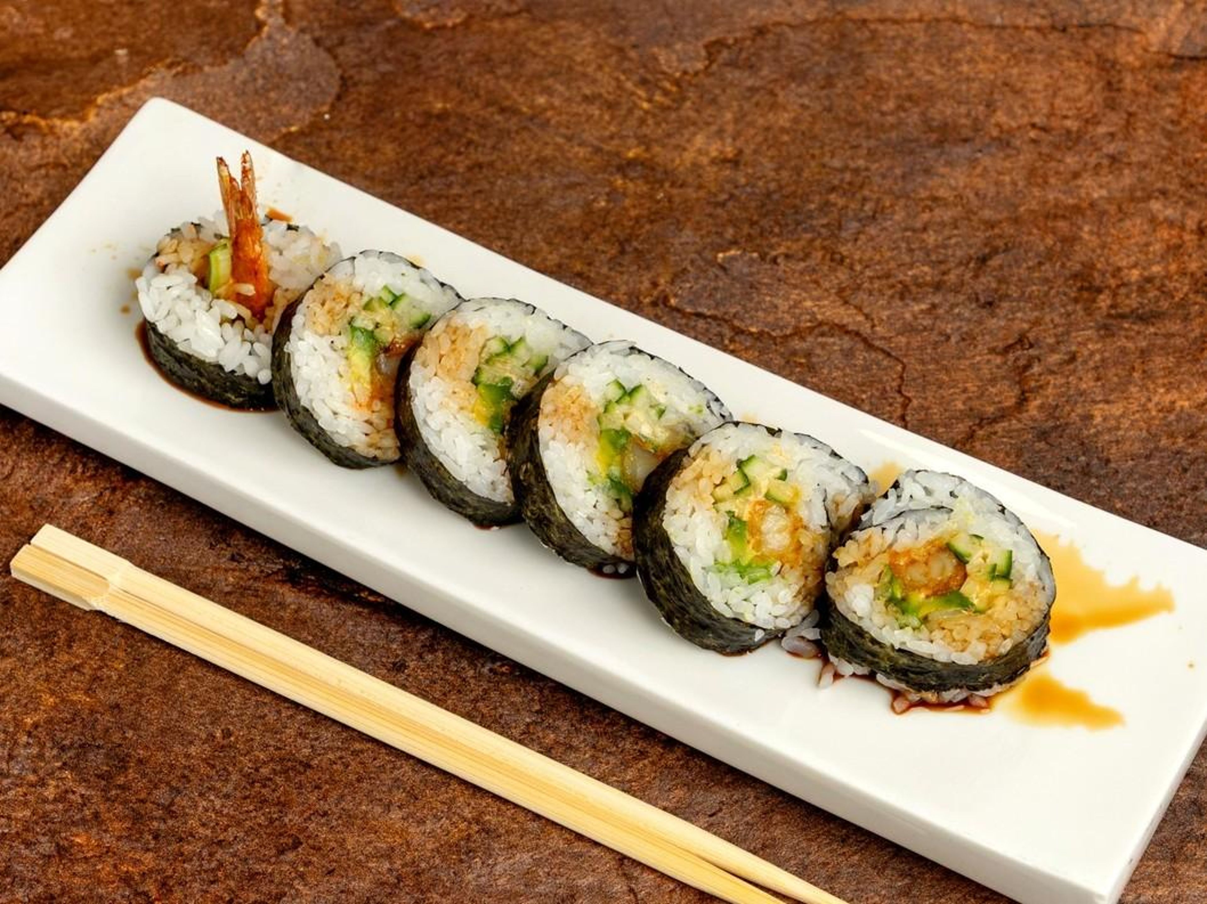 Tempura Shrimp Roll.