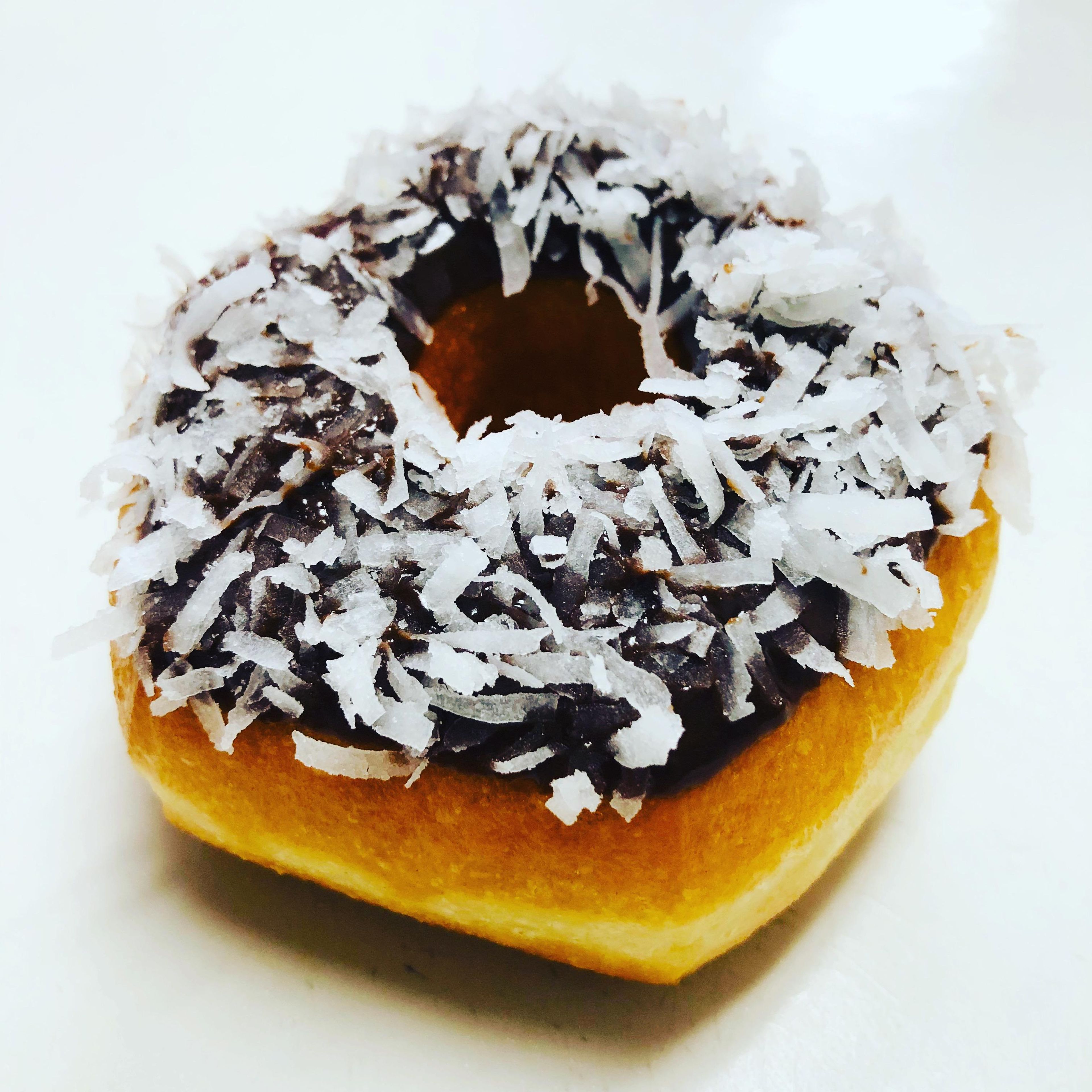 Chocolate Ice w/Coconuts.