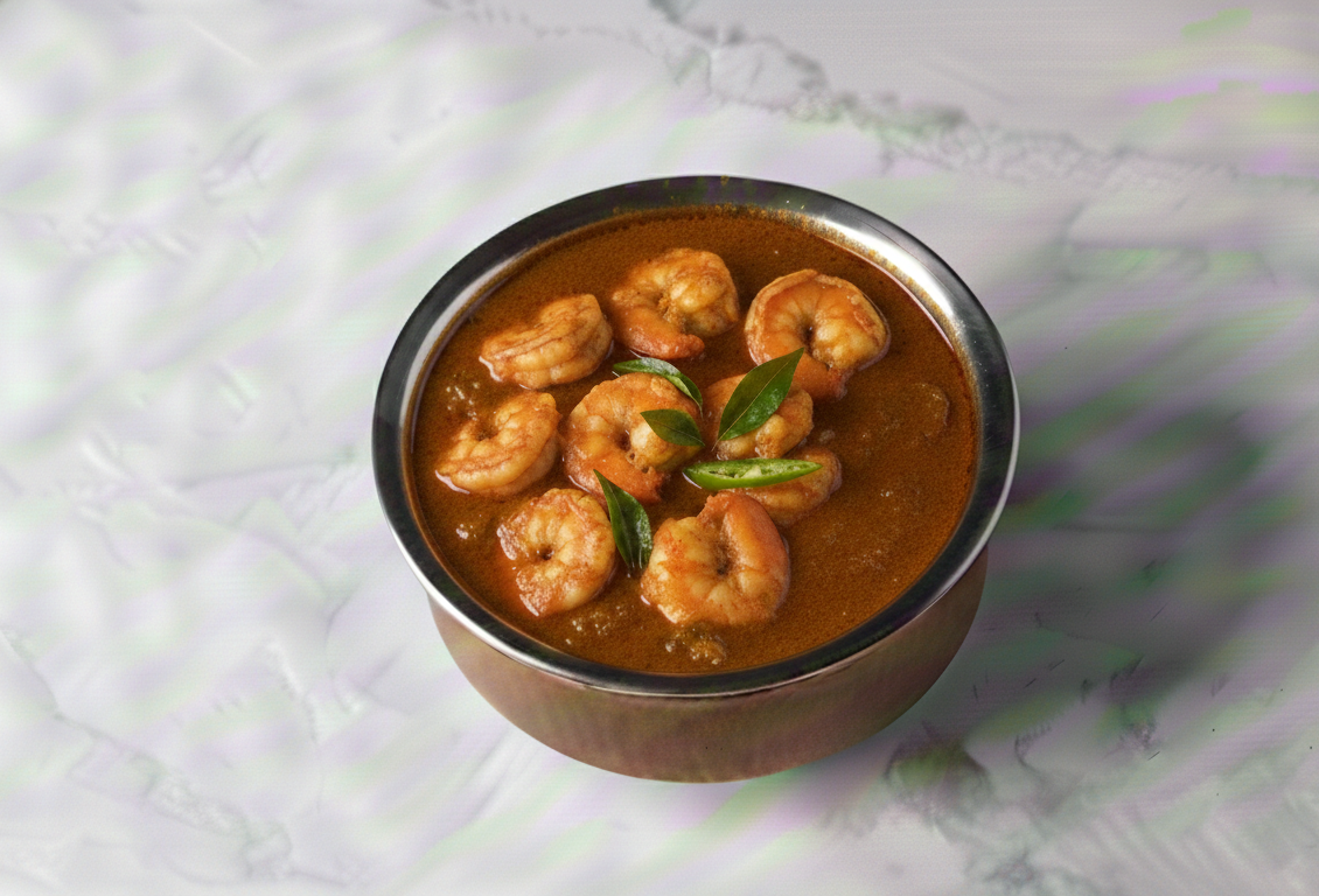 Shrimp Andhra Curry.