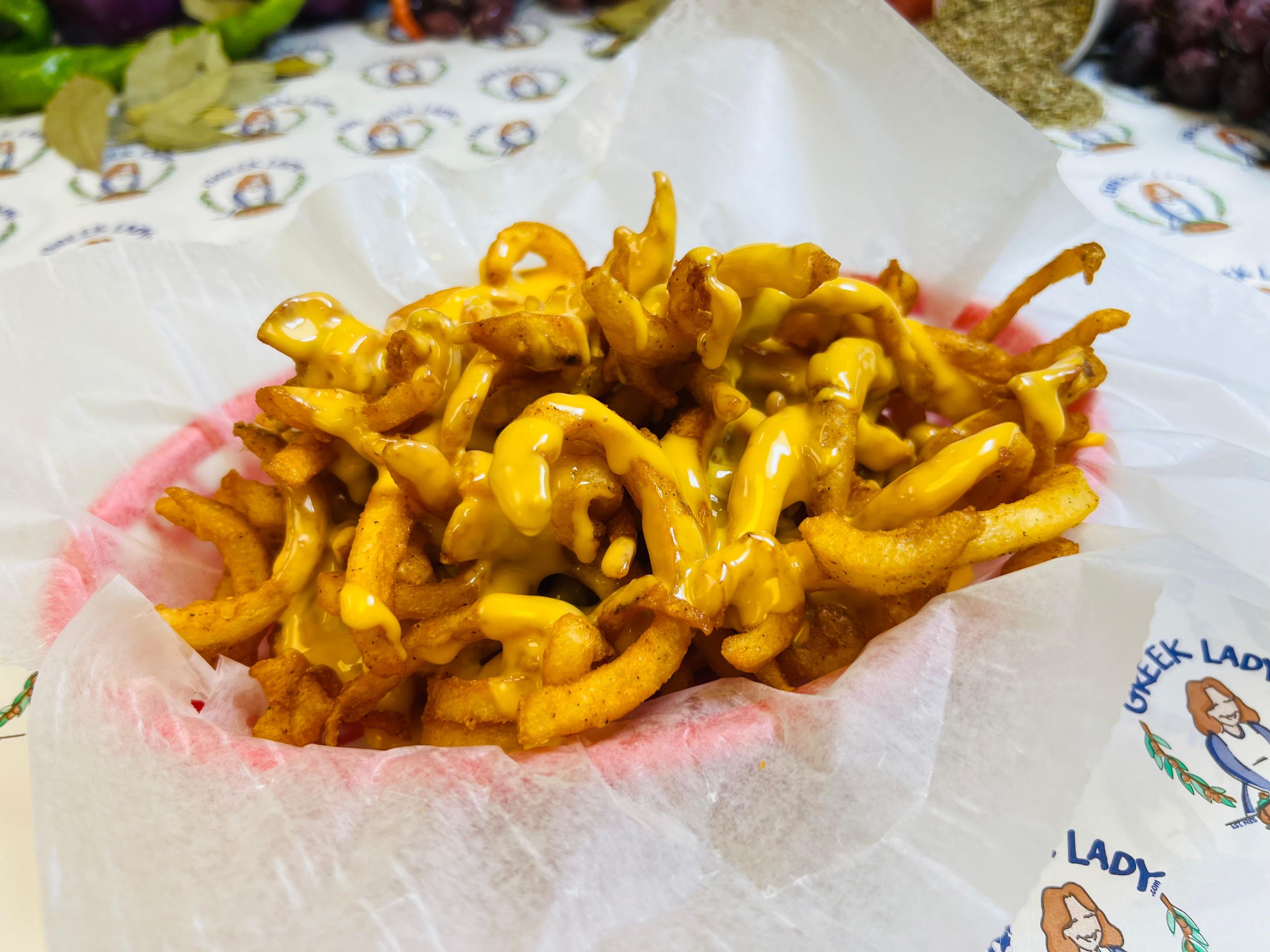 Curly Cheese Fries.