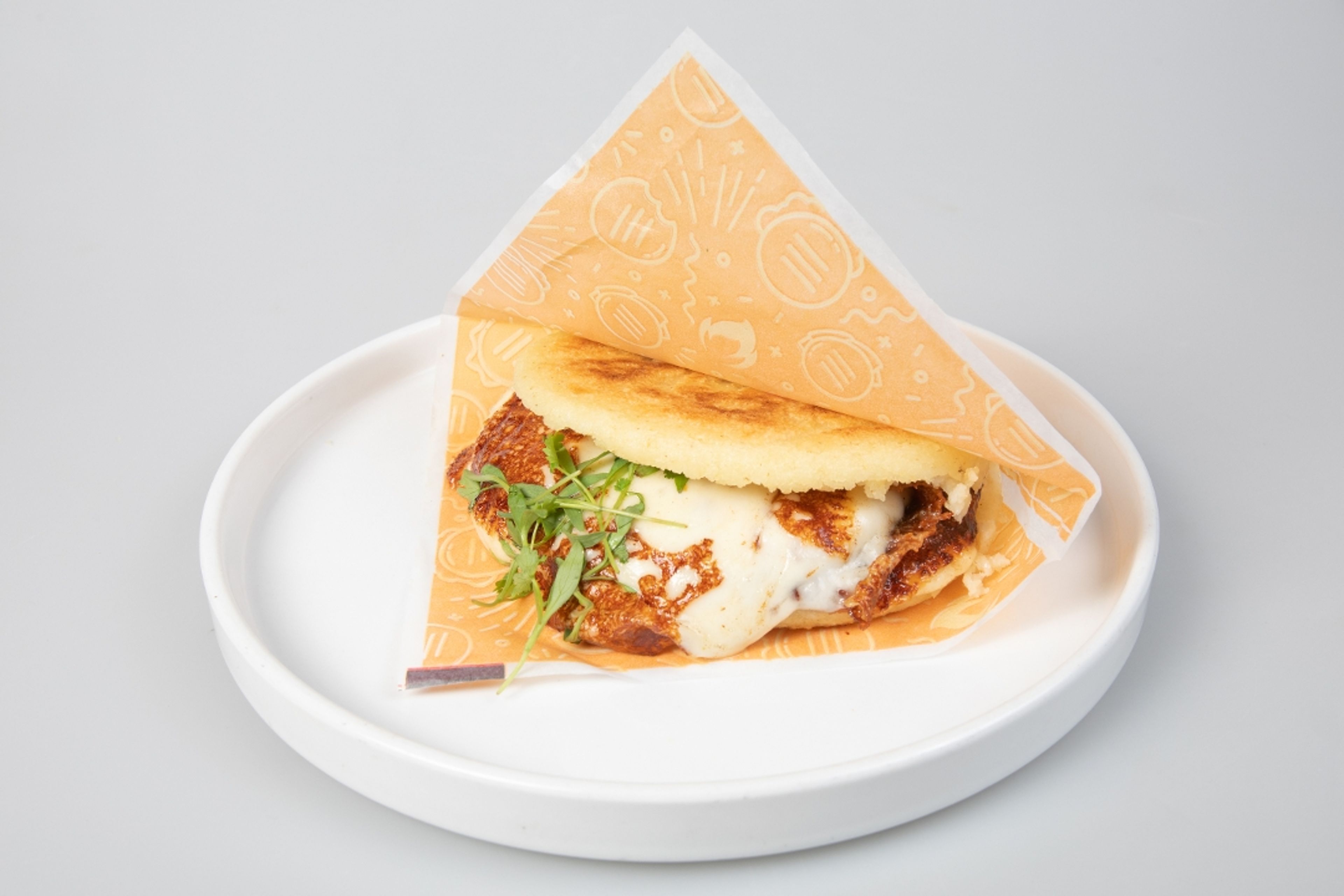 Arepa Grilled White Cheese.