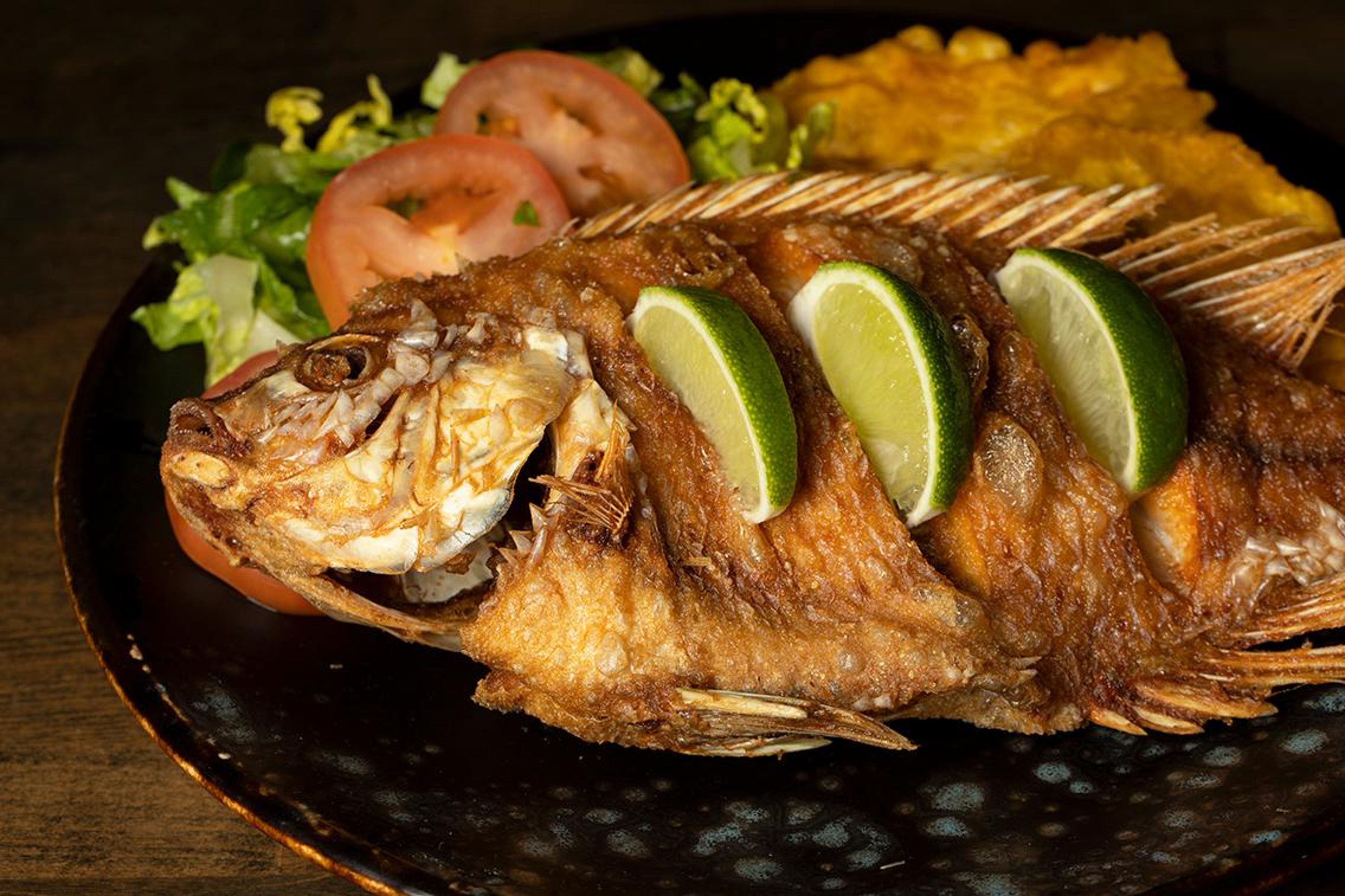 Fried Mojarra.