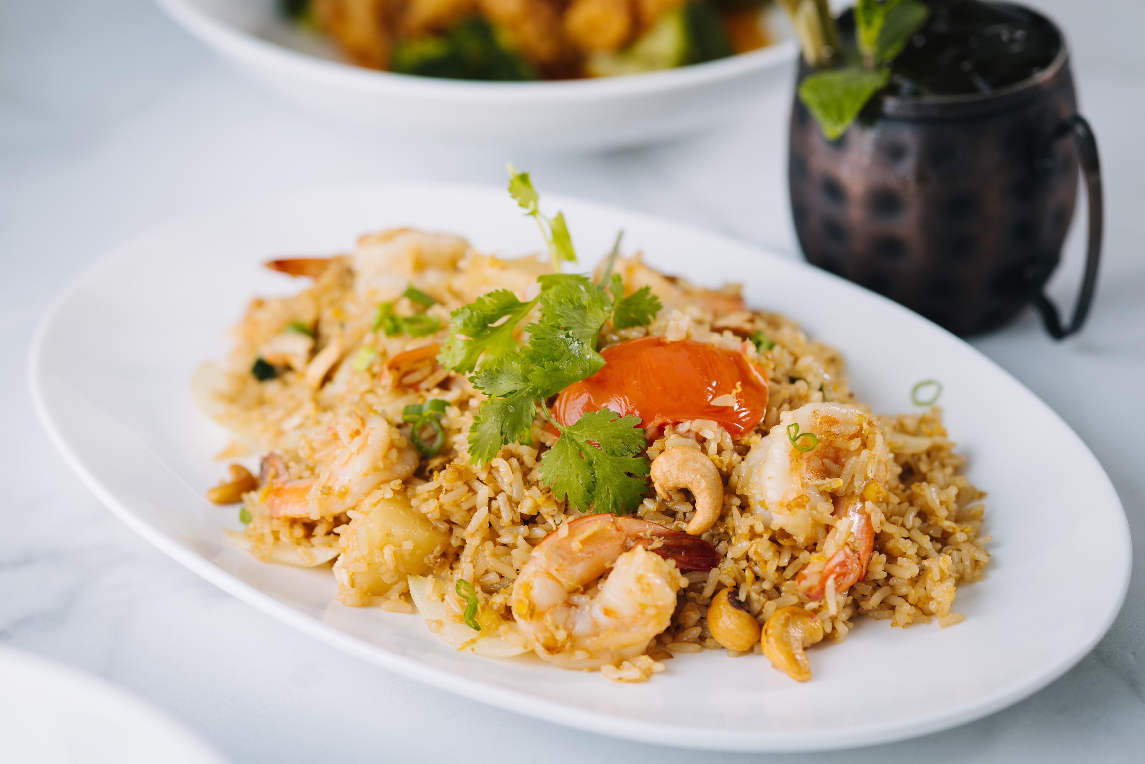 Pineapple Cashew Fried Rice.