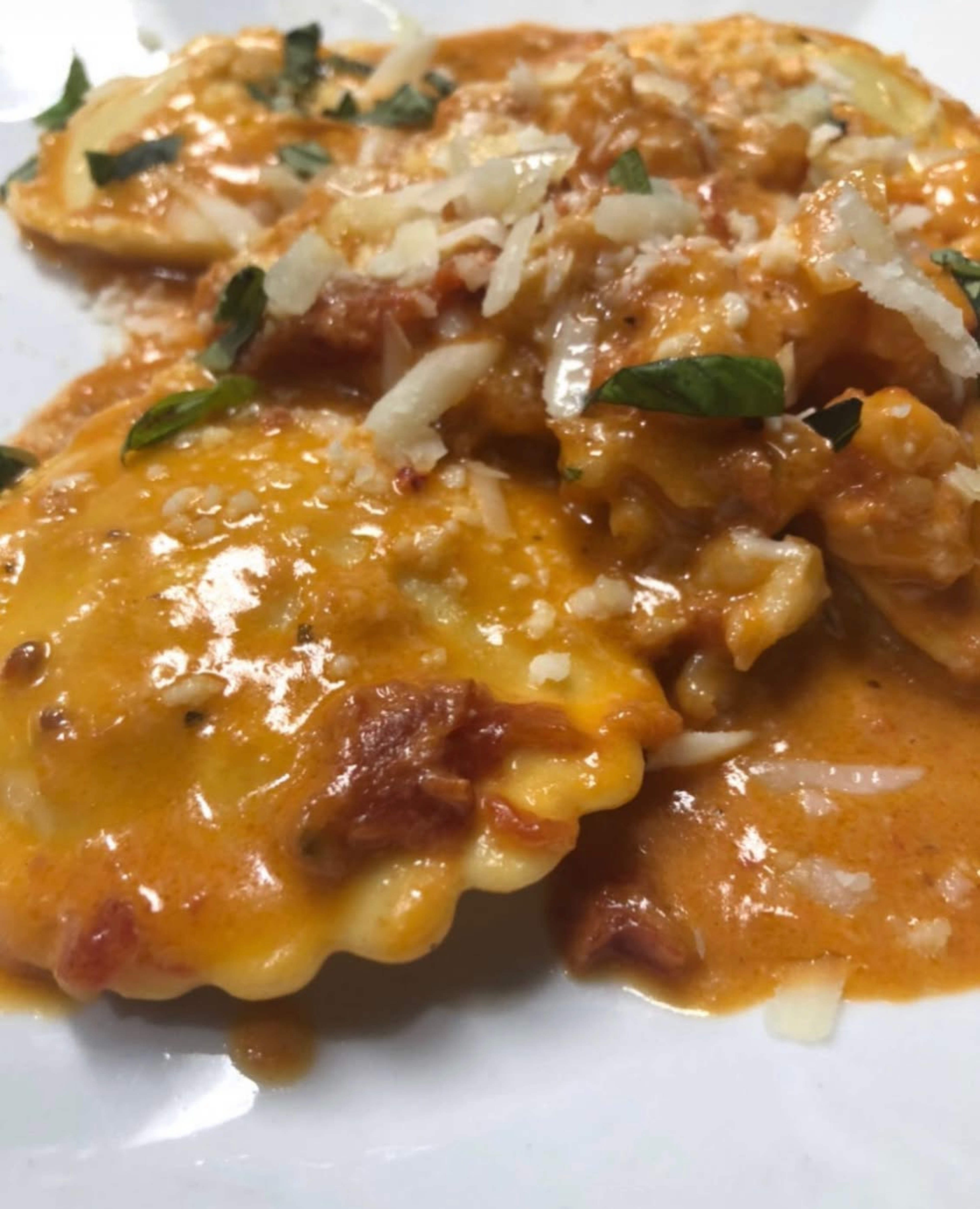 Lobster Ravioli.