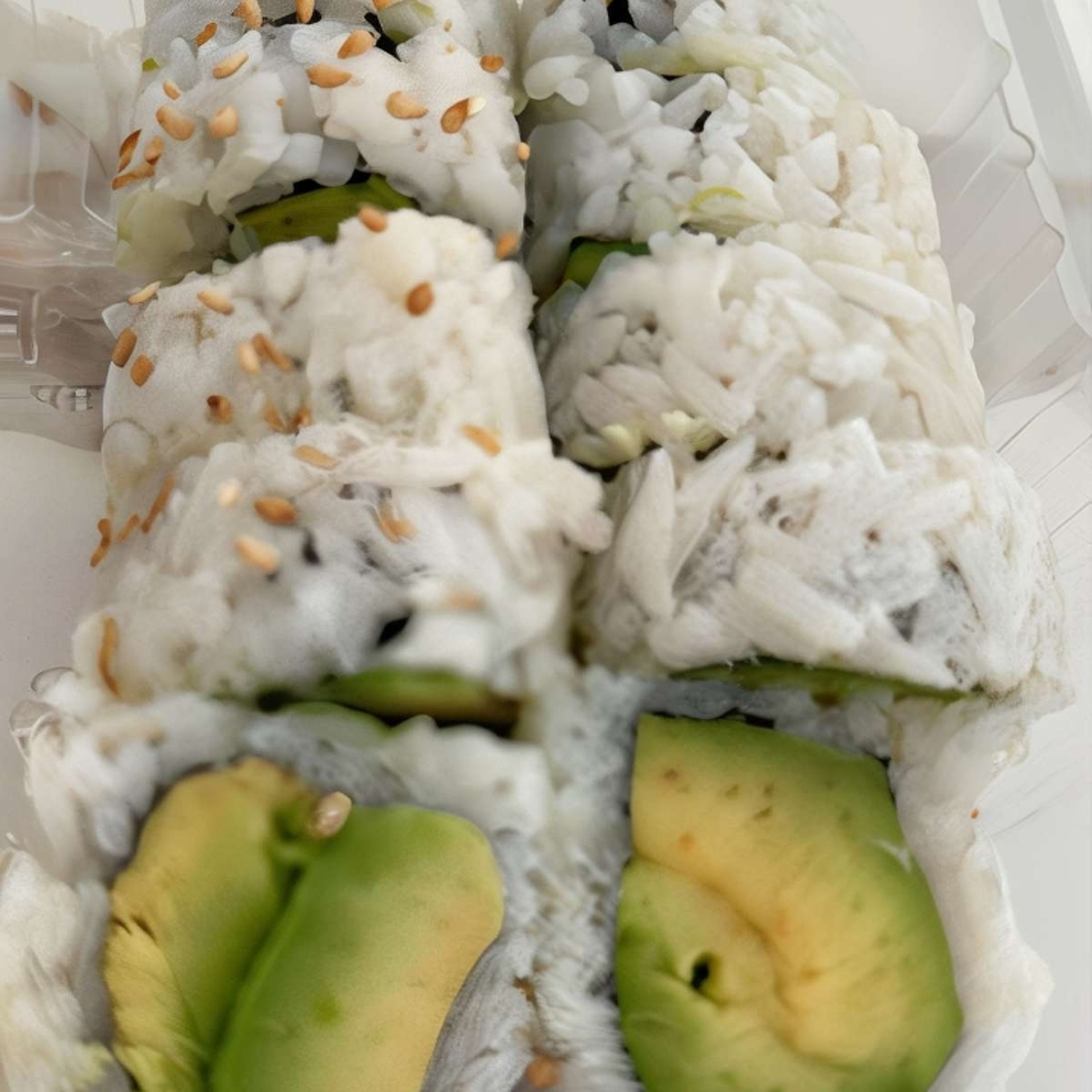 Avocado roll.
