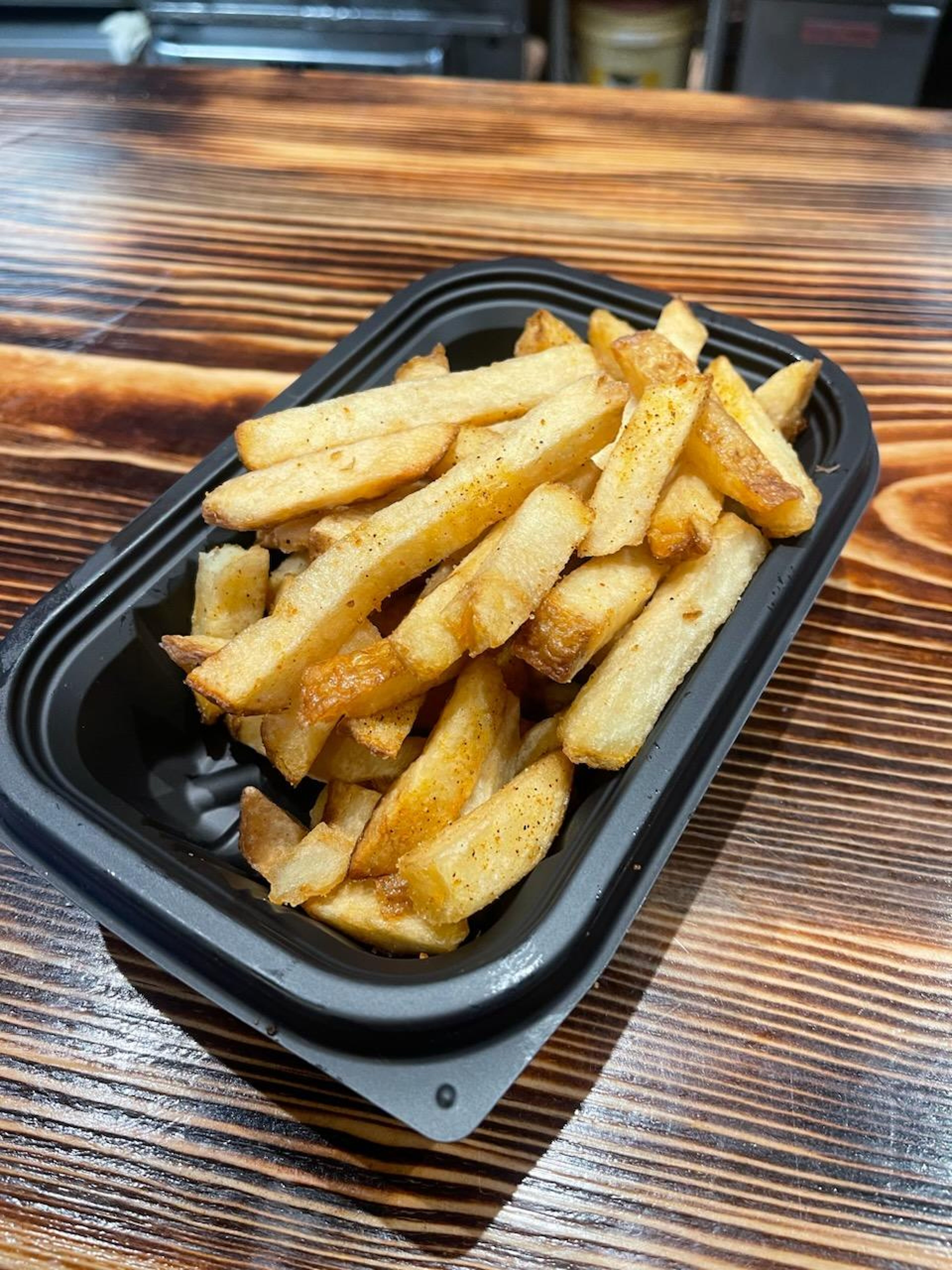 Hand Cut Fries.