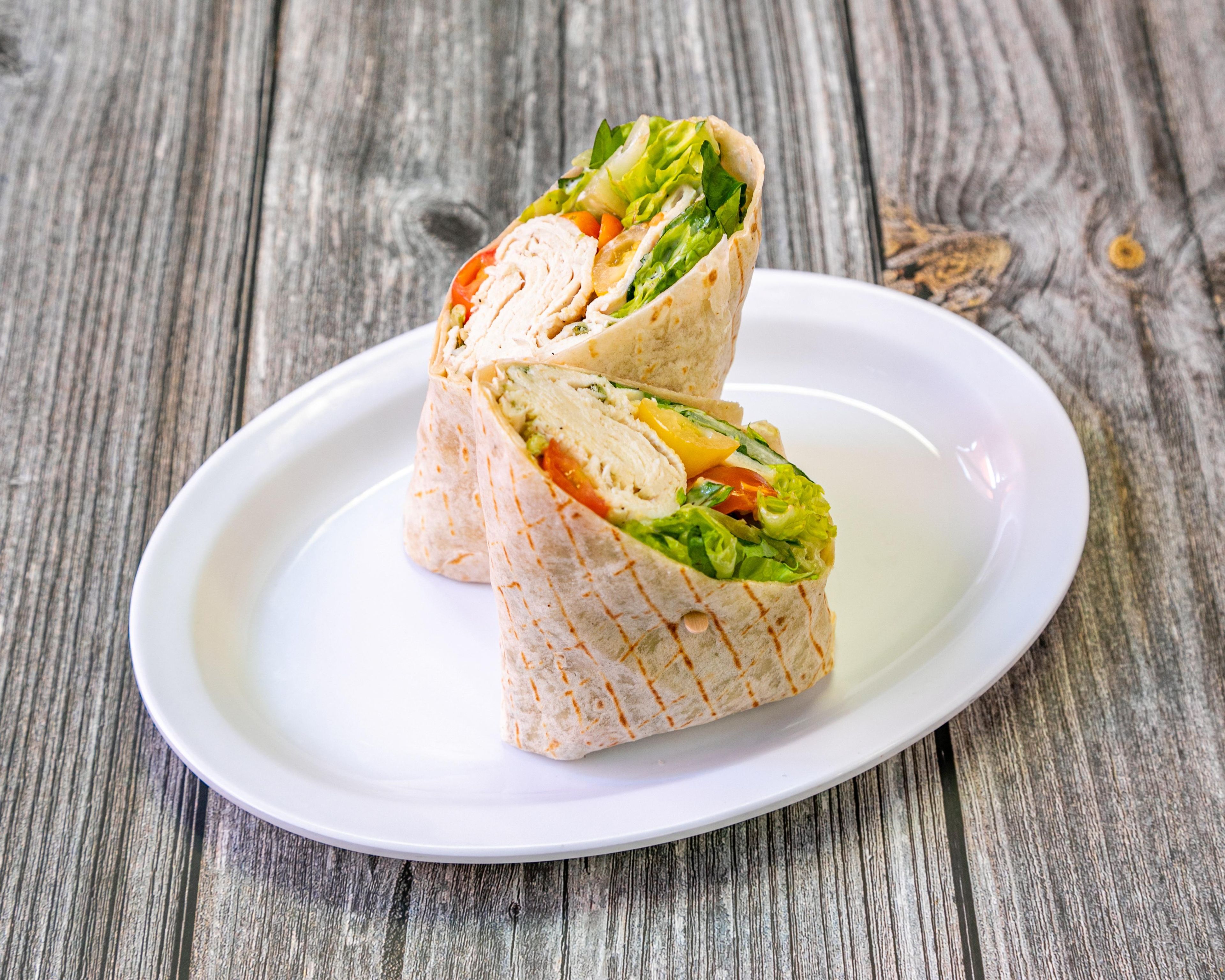 Chicken Caesar Wrap.