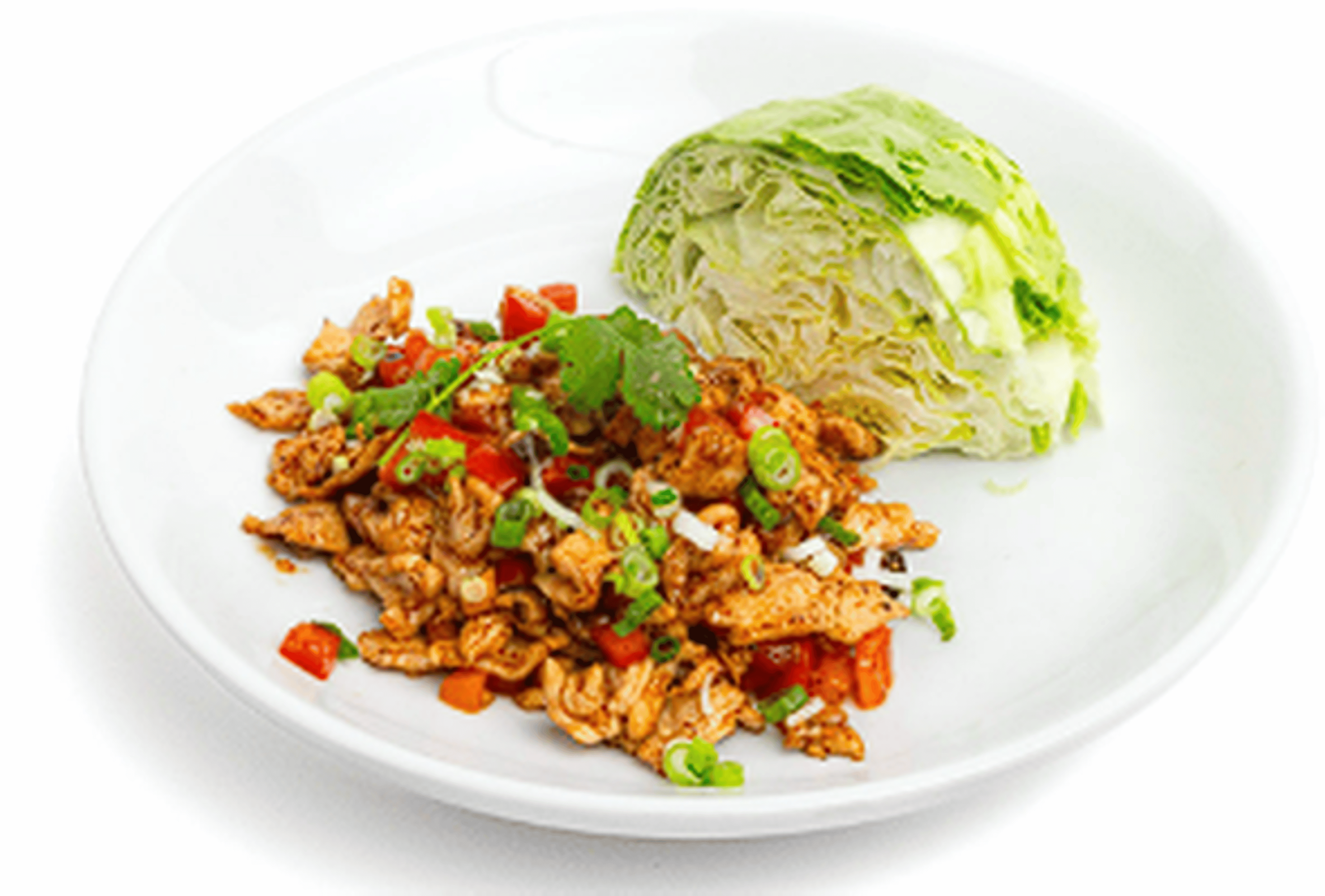 Chicken Lettuce Wrap.