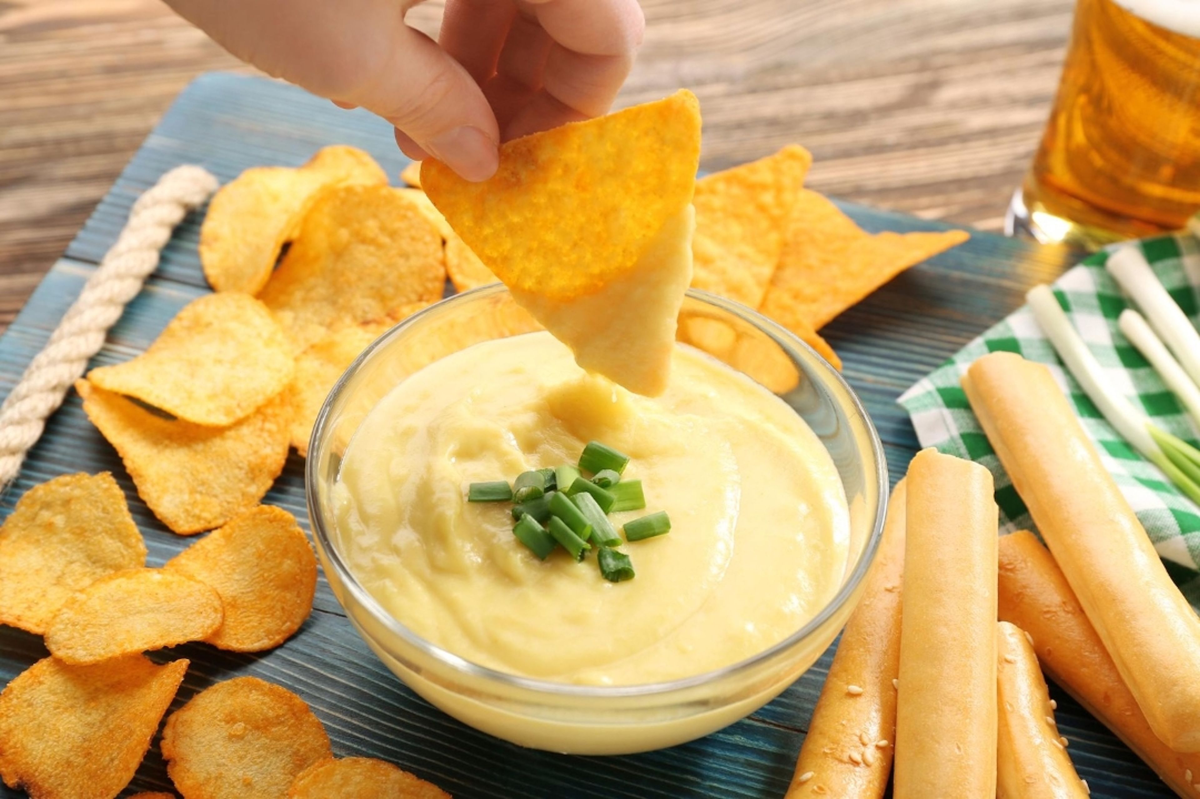 Side Queso Dip.