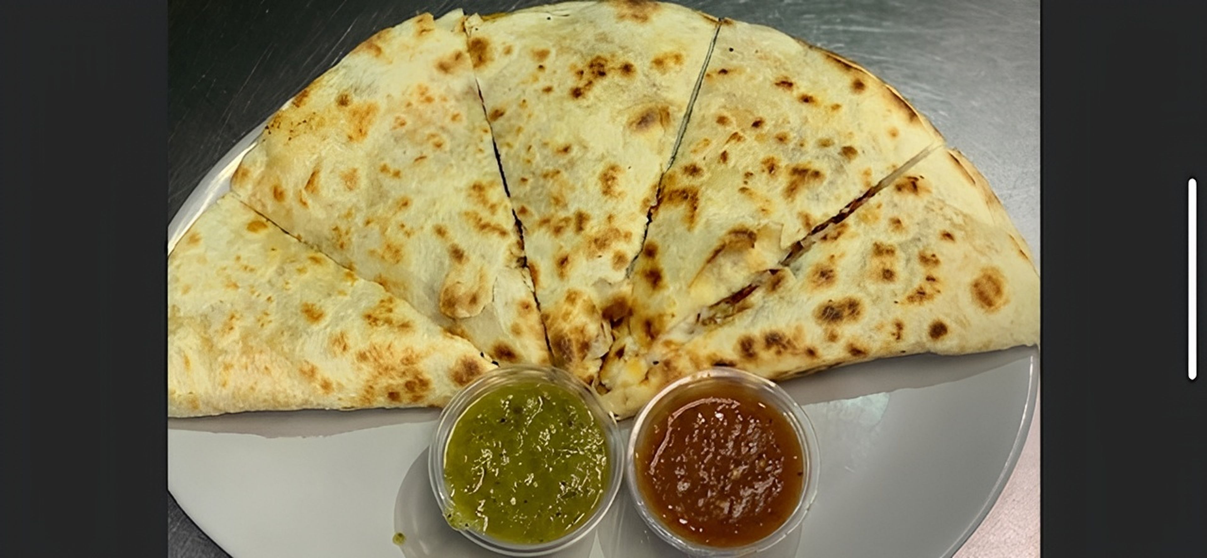 Chicken Bacon Ranch Quesadilla.