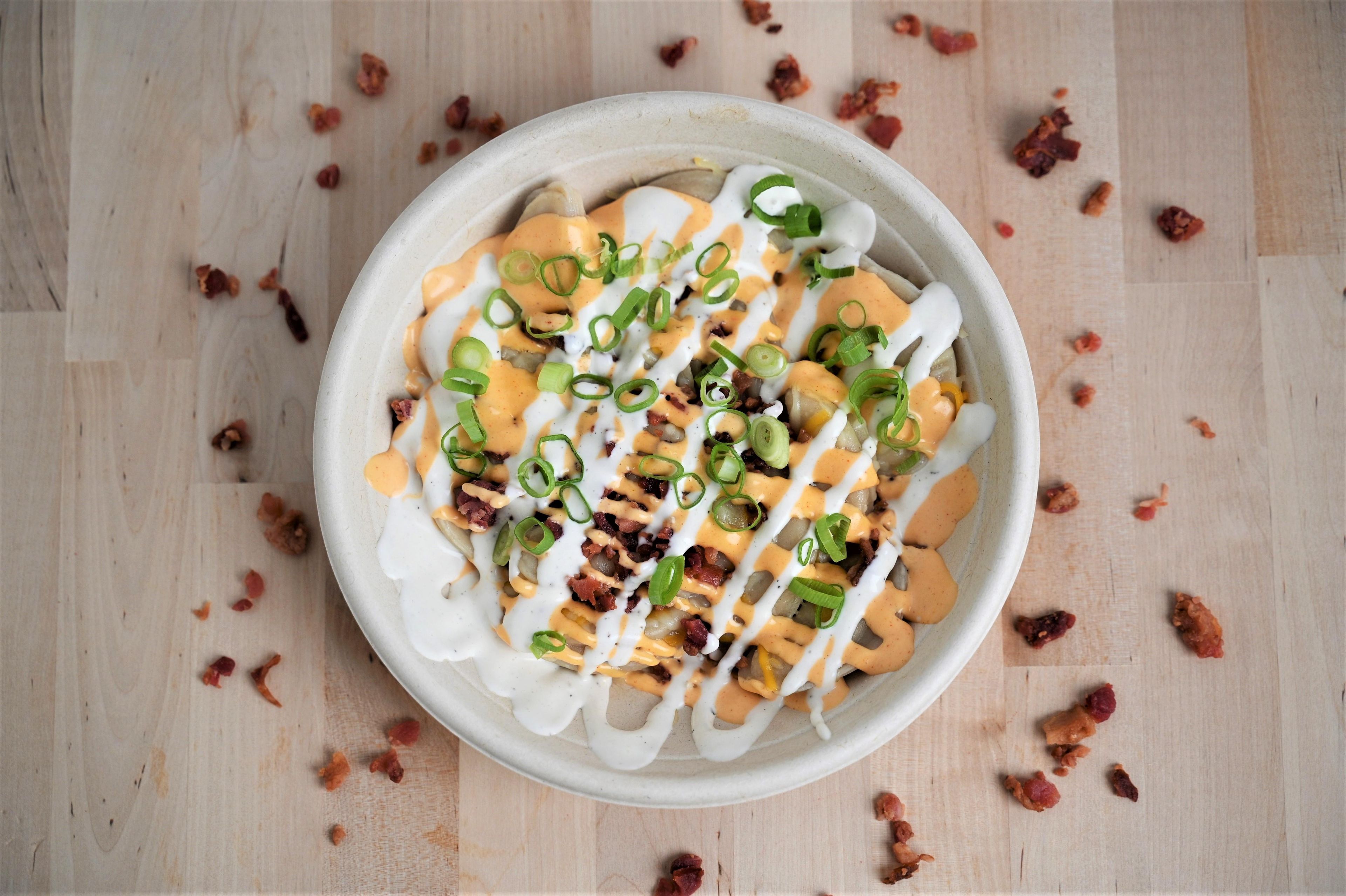 Spicy Fiesta Pierogi Bowl.