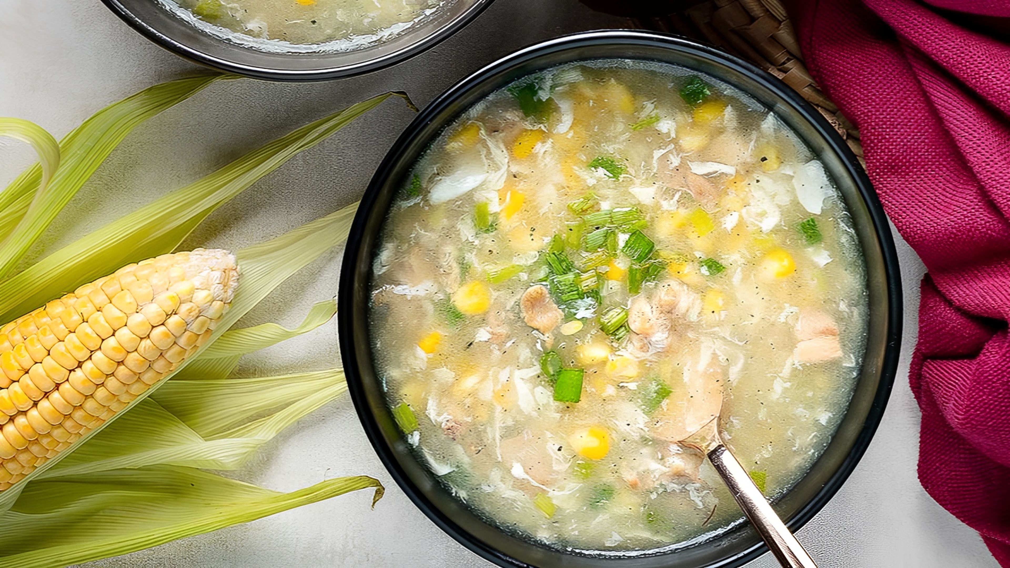 Chicken Corn Soup (16 oz).
