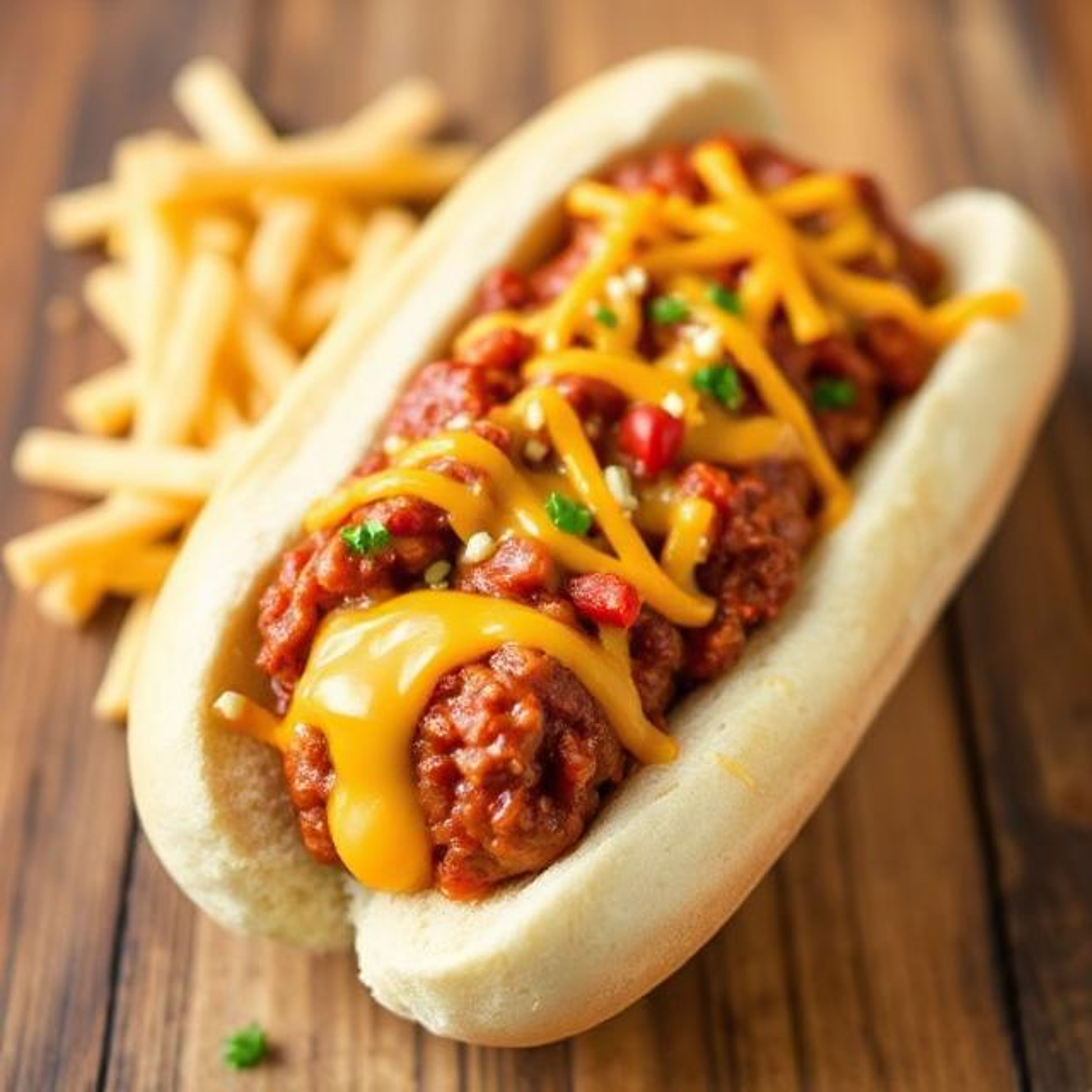 Chili with Cheese Dog.