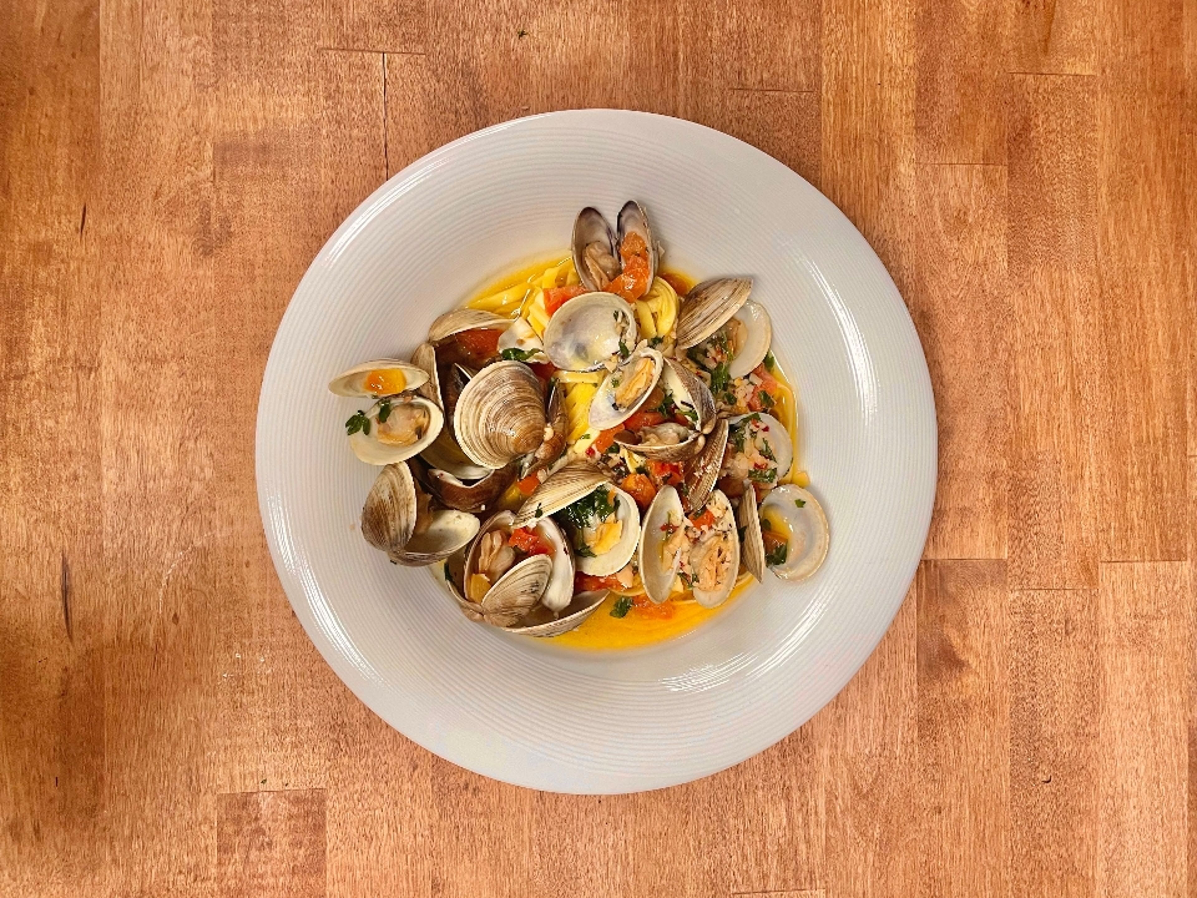 Linguine White Clam.