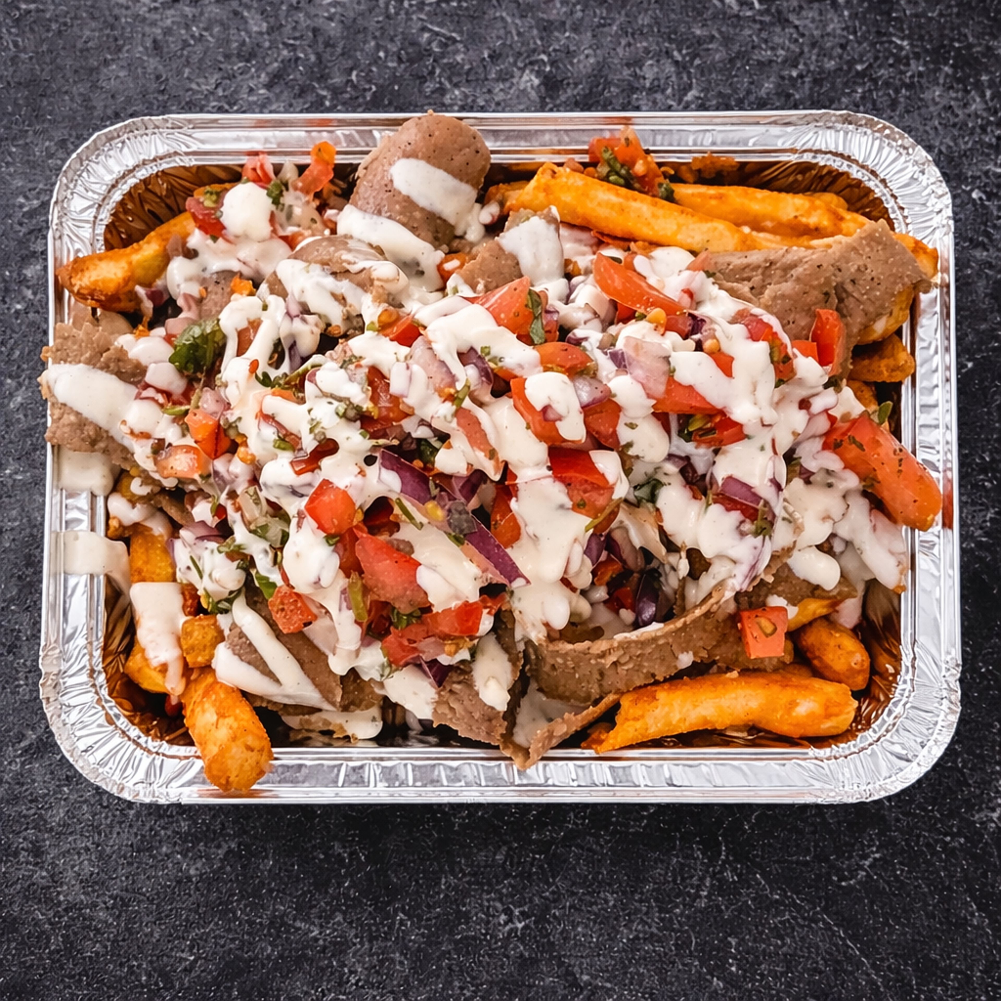 Gyro Fries.
