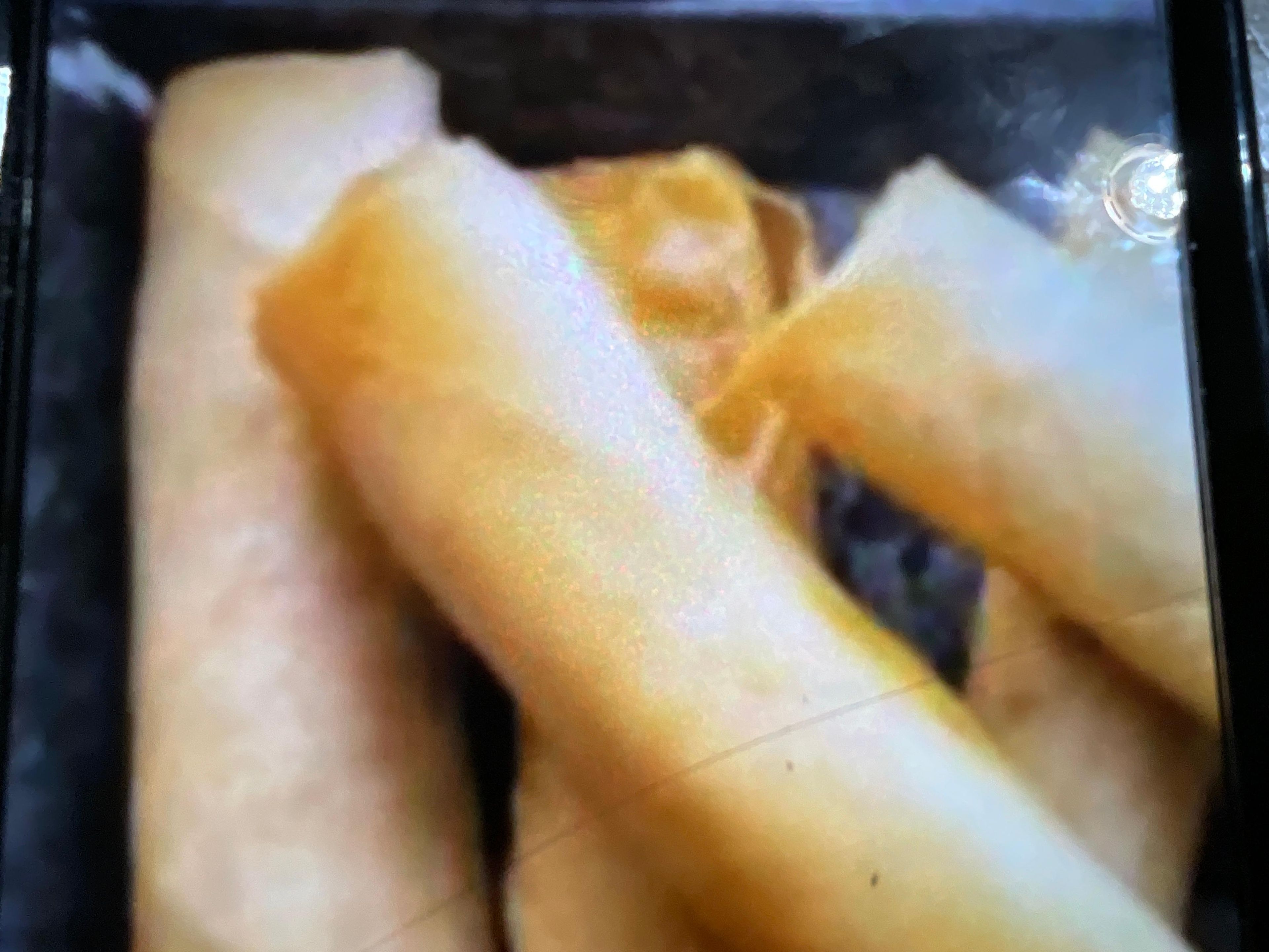 Crispy Vegetable Spring Rolls.