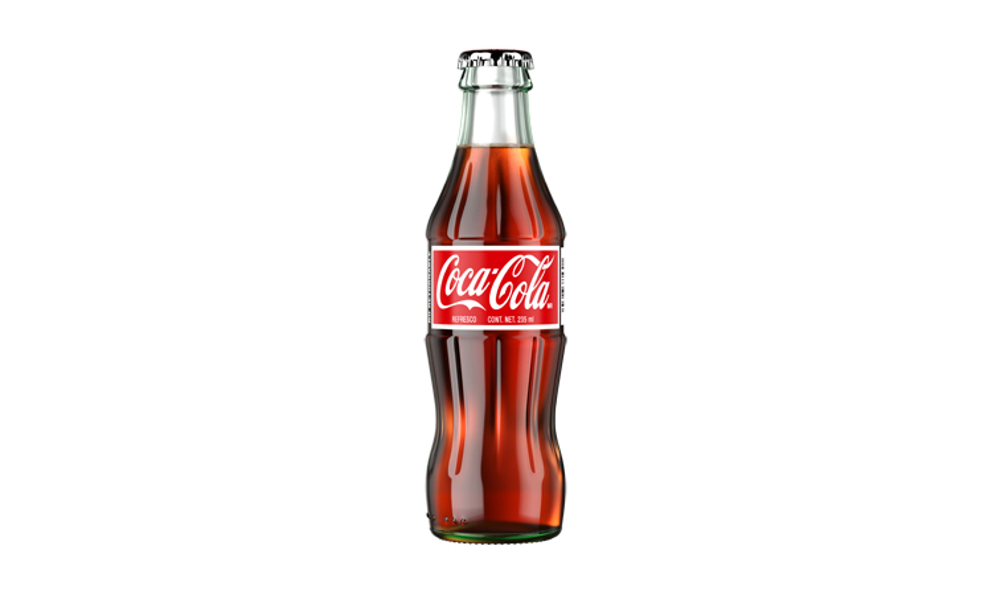Coca-Cola, Glass Bottle.