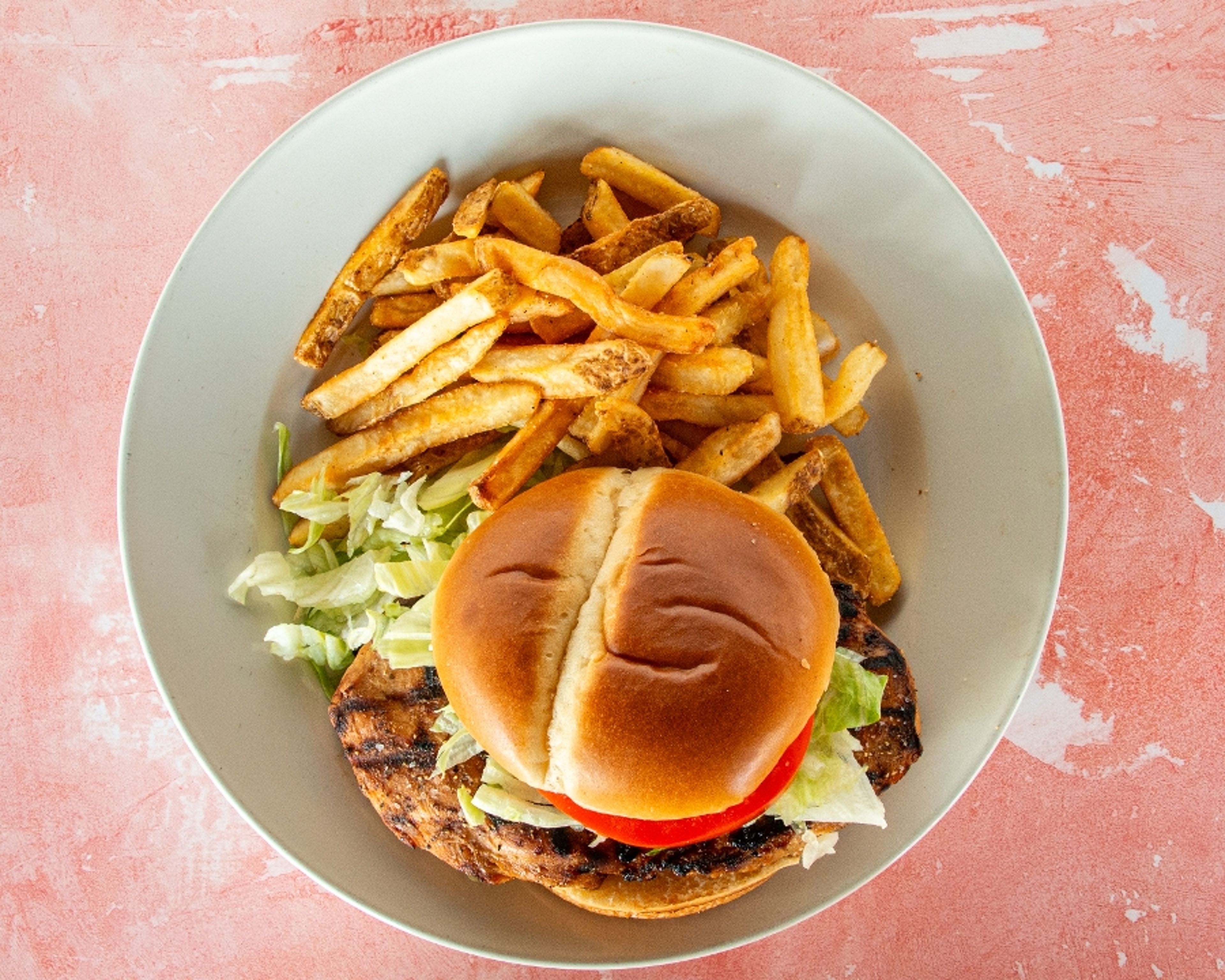 Grilled Chicken Sandwich.