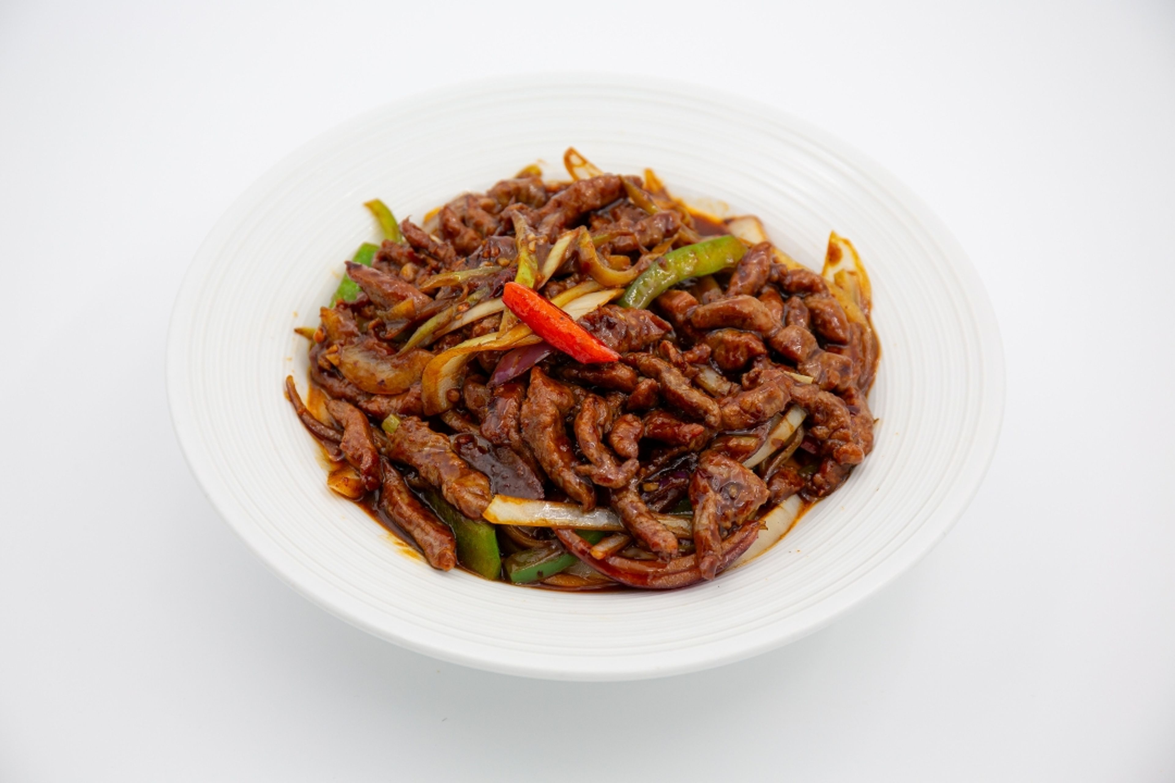 Szechuan Beef.