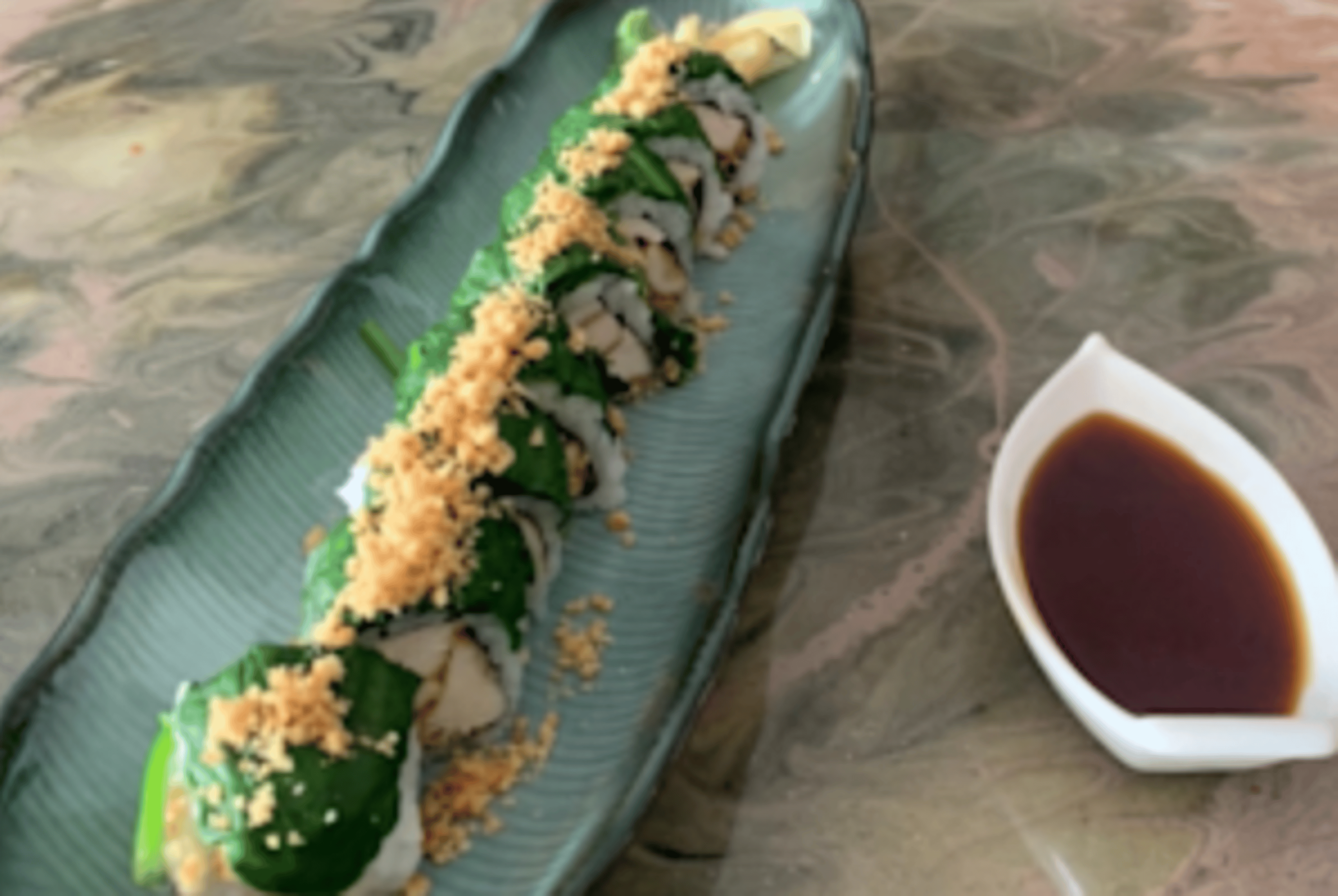 Chicken Teriyaki Roll.