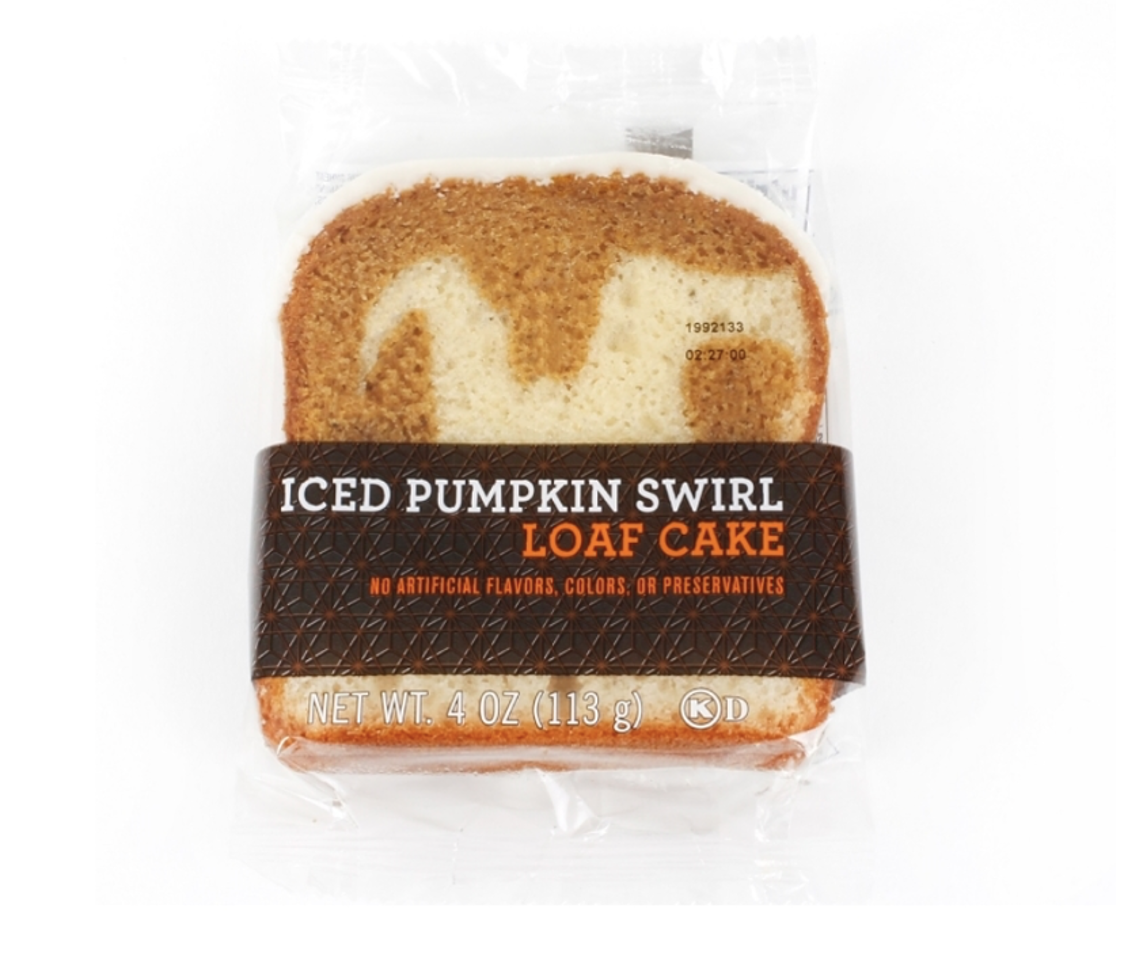 Iced Pumpkin Swirl Loaf Cake*.