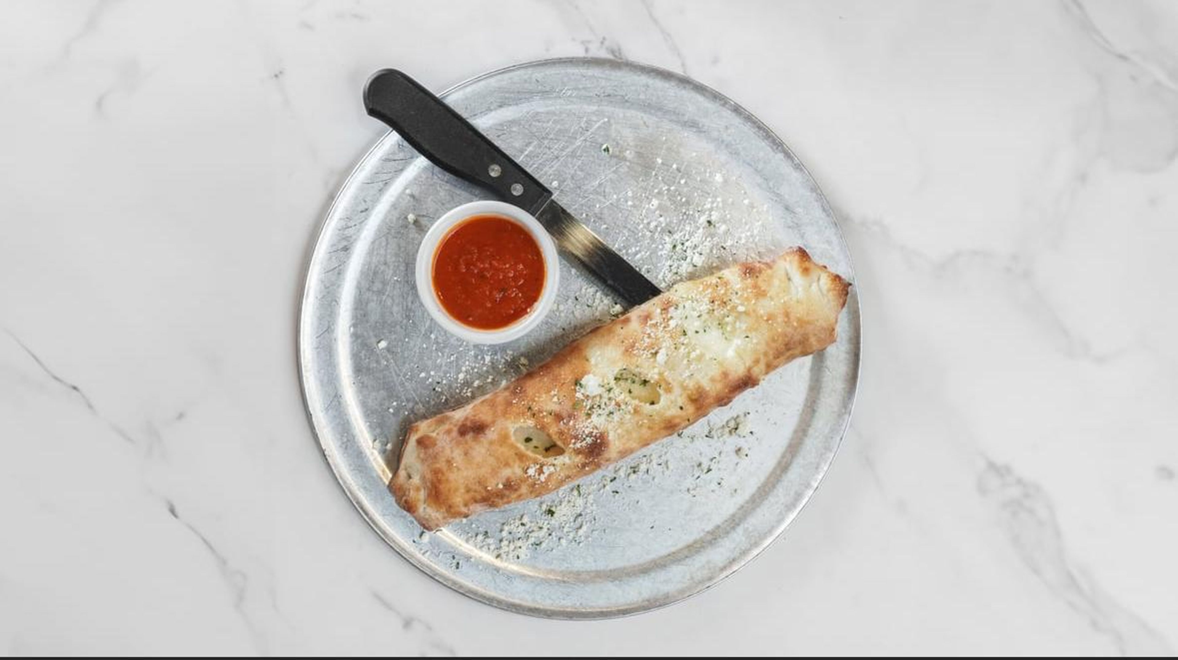 Pepperoni Stromboli.