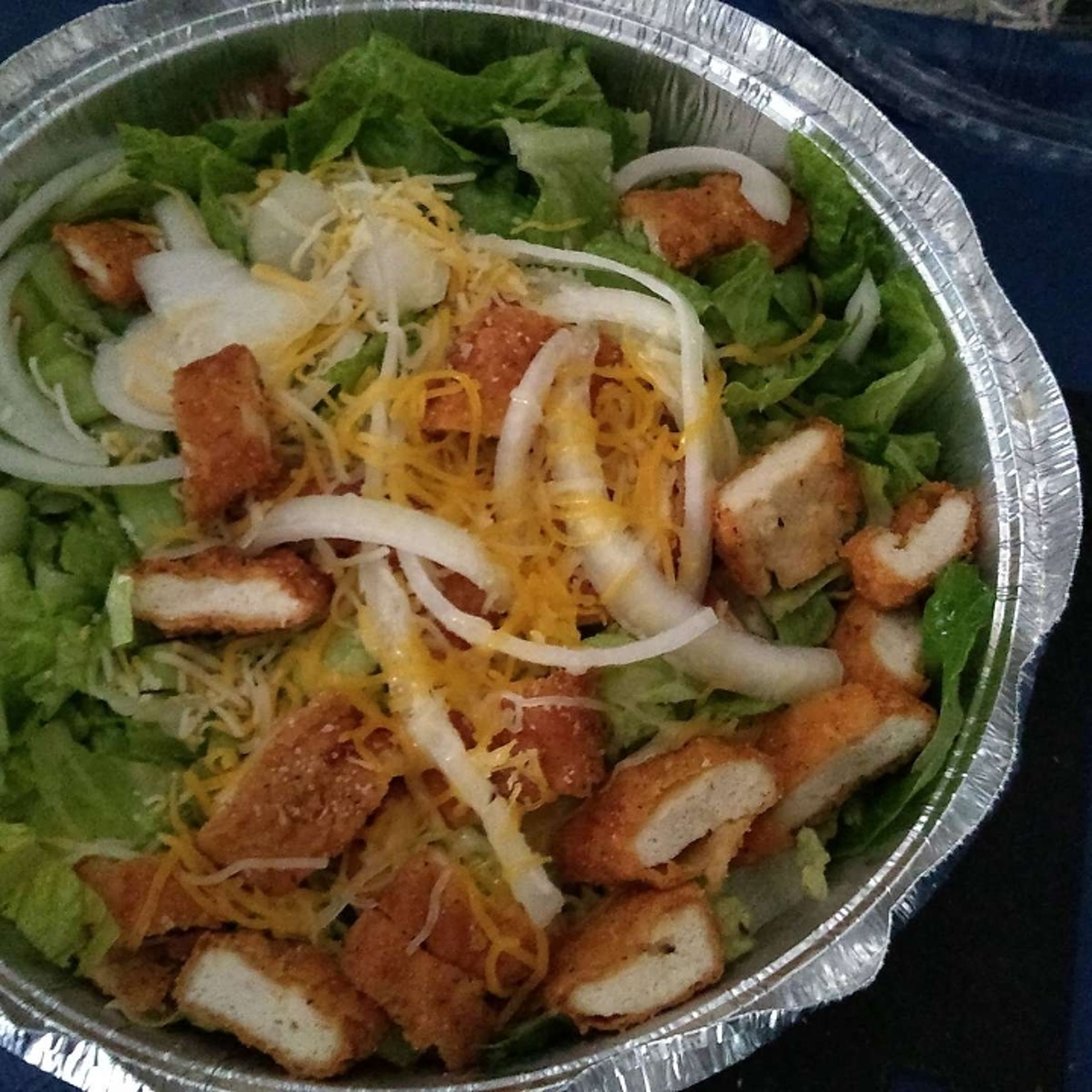 Chicken Tender Salad.