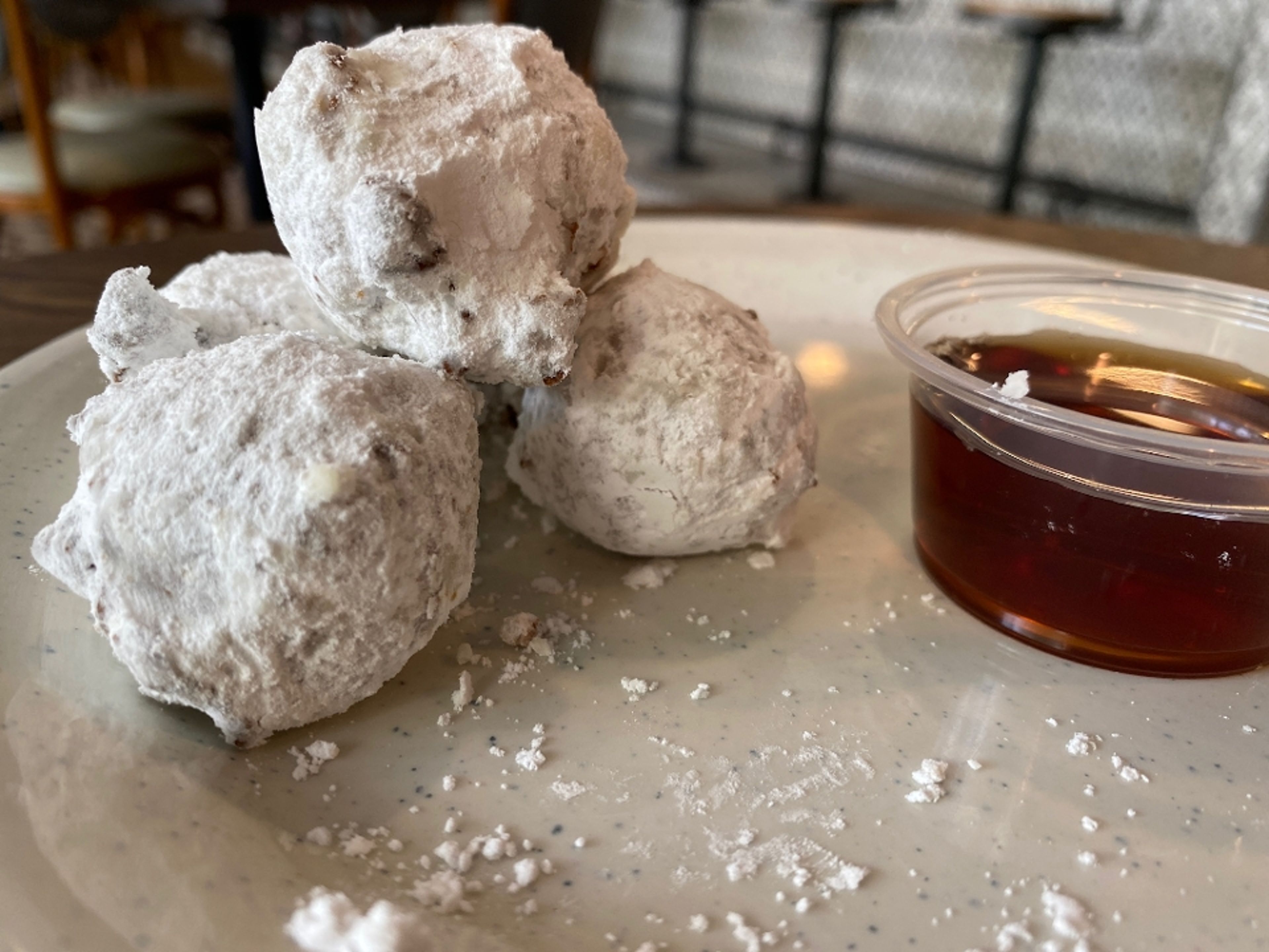 SWEET POTATO DONUTS.