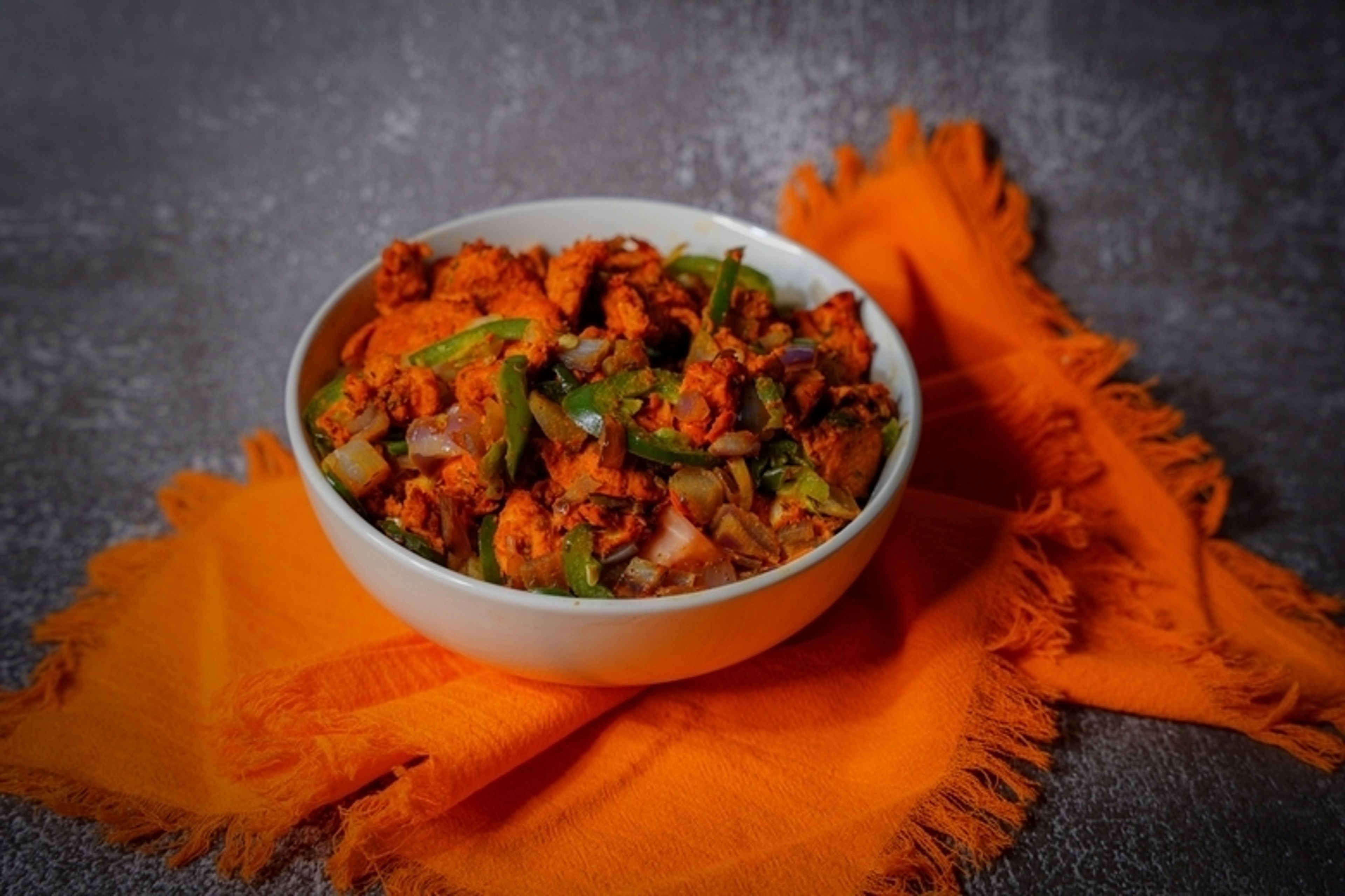 Chopped Tandoori Chicken Salad.