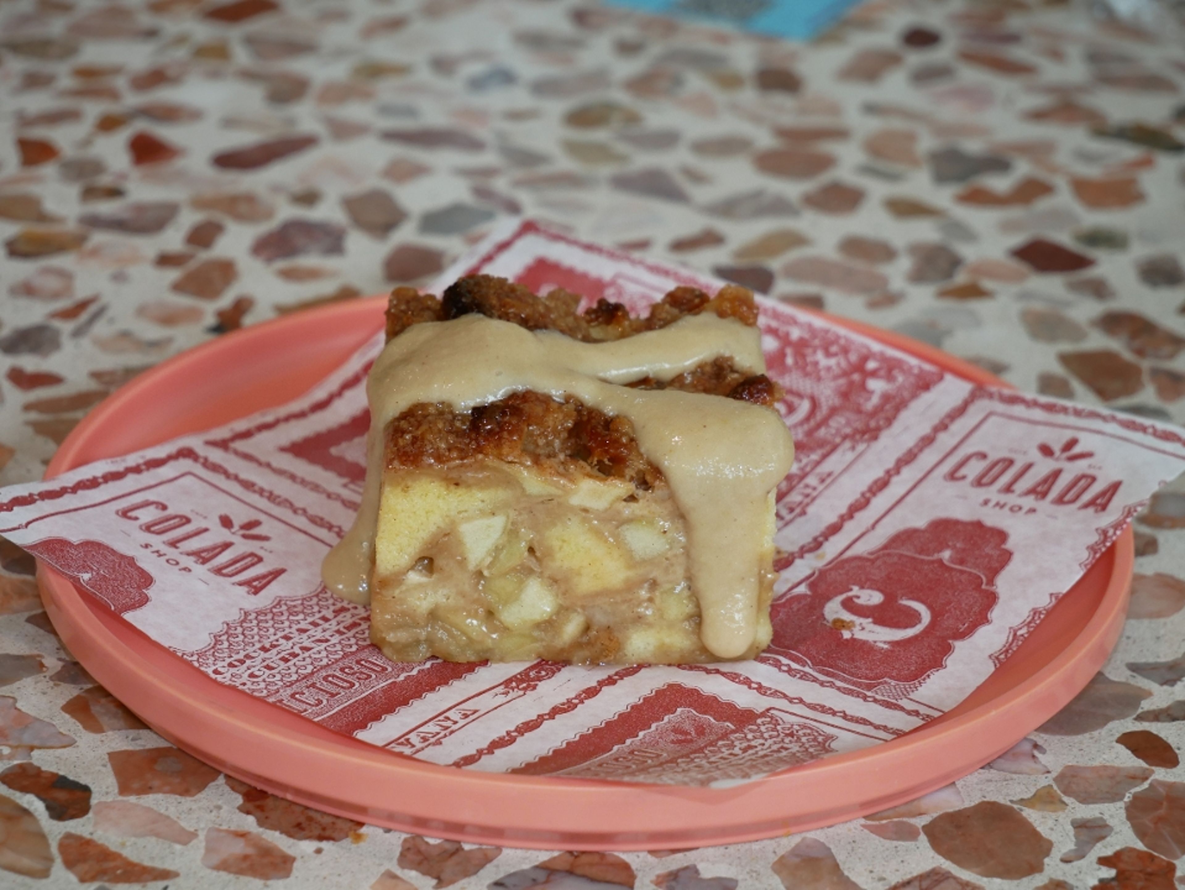 APPLE PIE BREAD PUDDING.