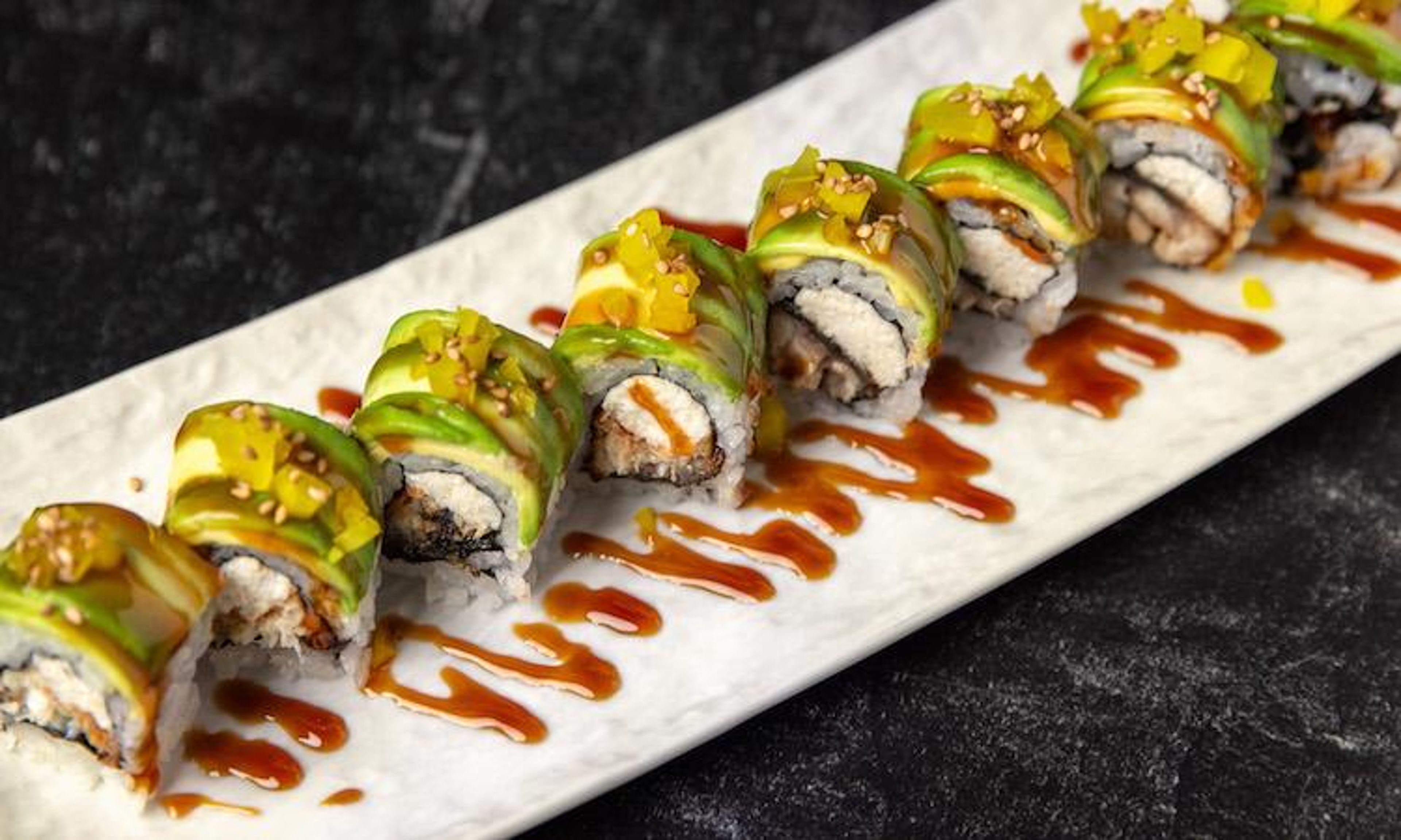 Green Dragon Roll.