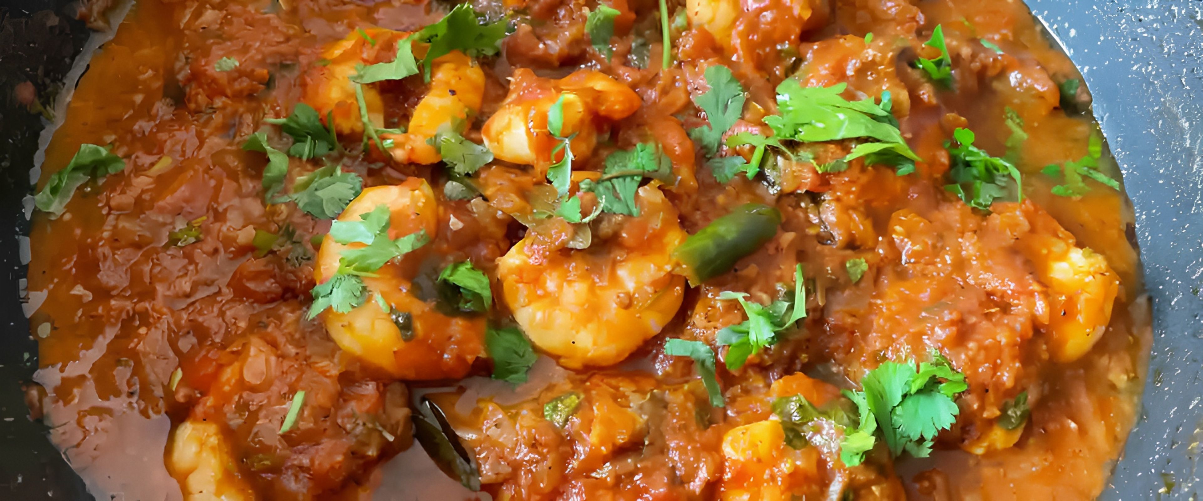 Chettinadu Shrimp Curry.
