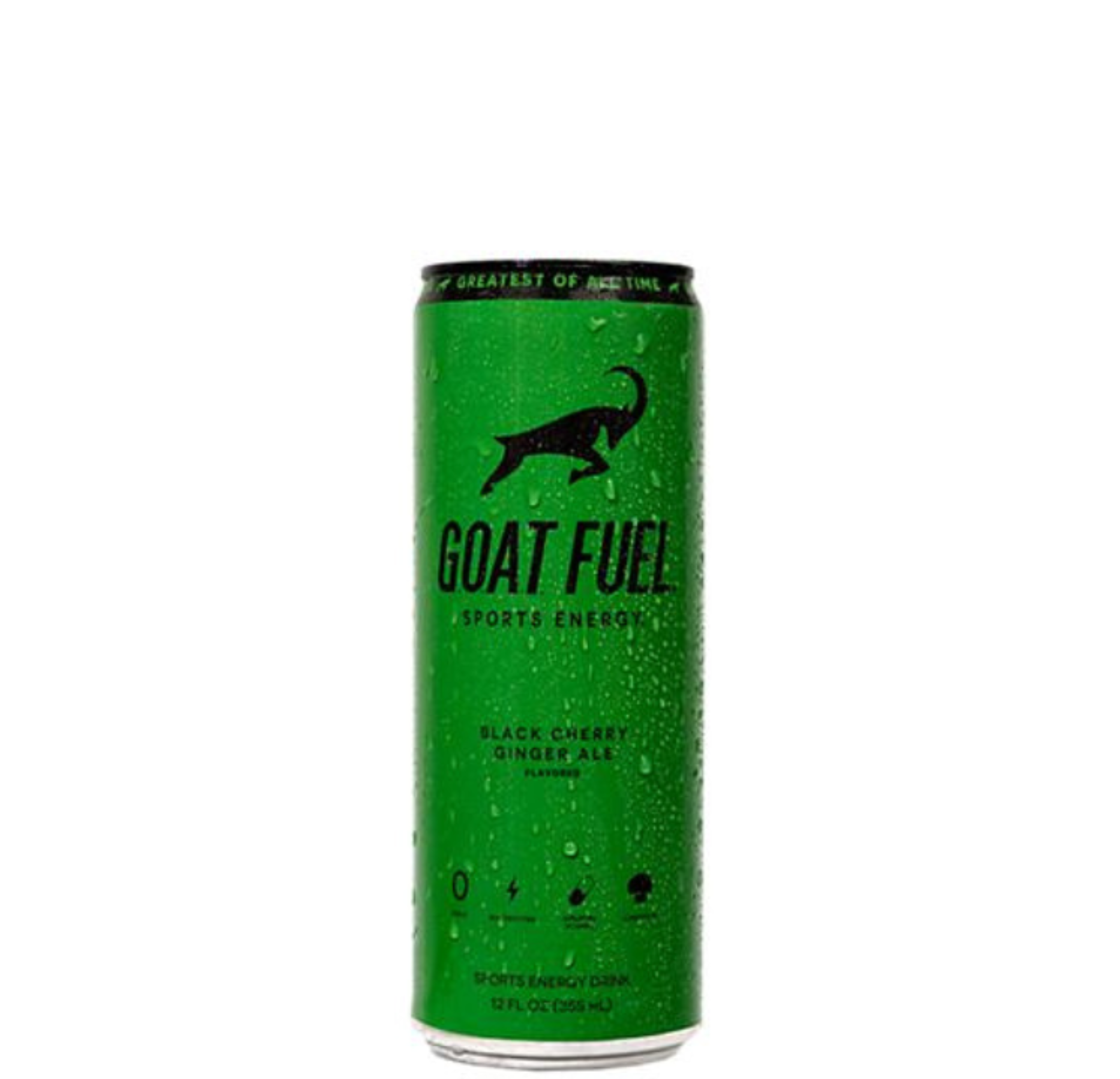 Goat Fuel Cherry Ginger Ale.