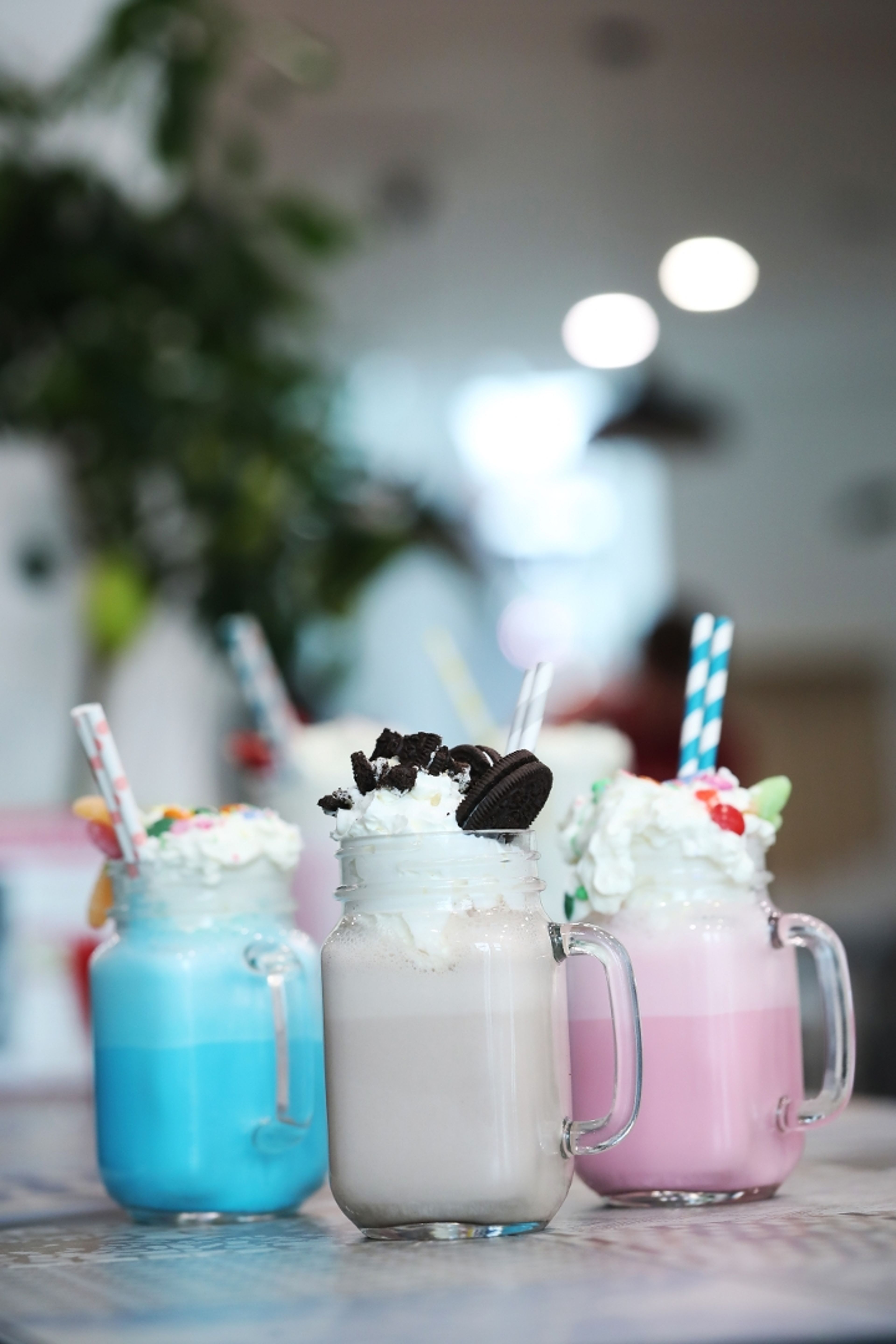 Milk Shakes.