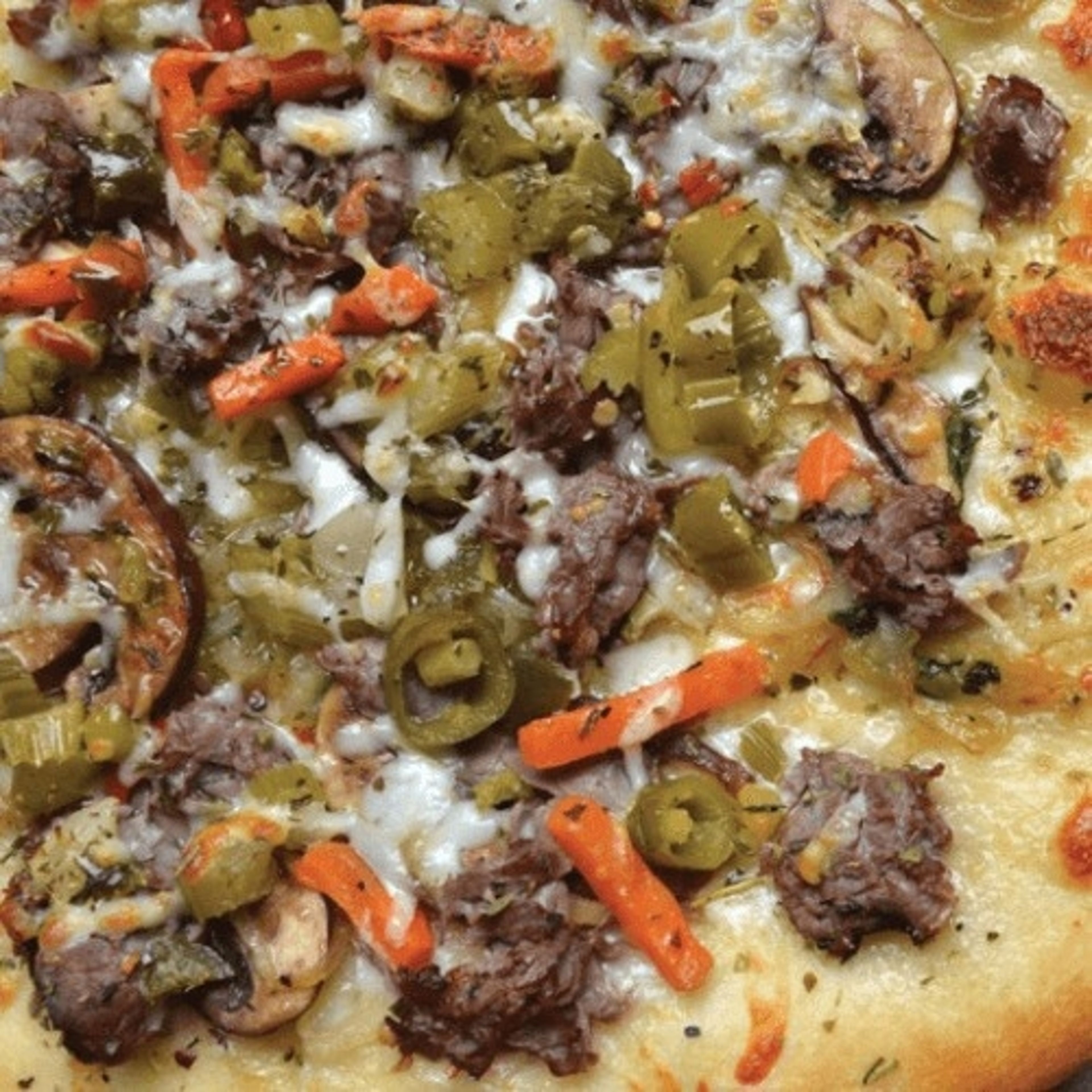 10" Rocky Balboa Pizza.