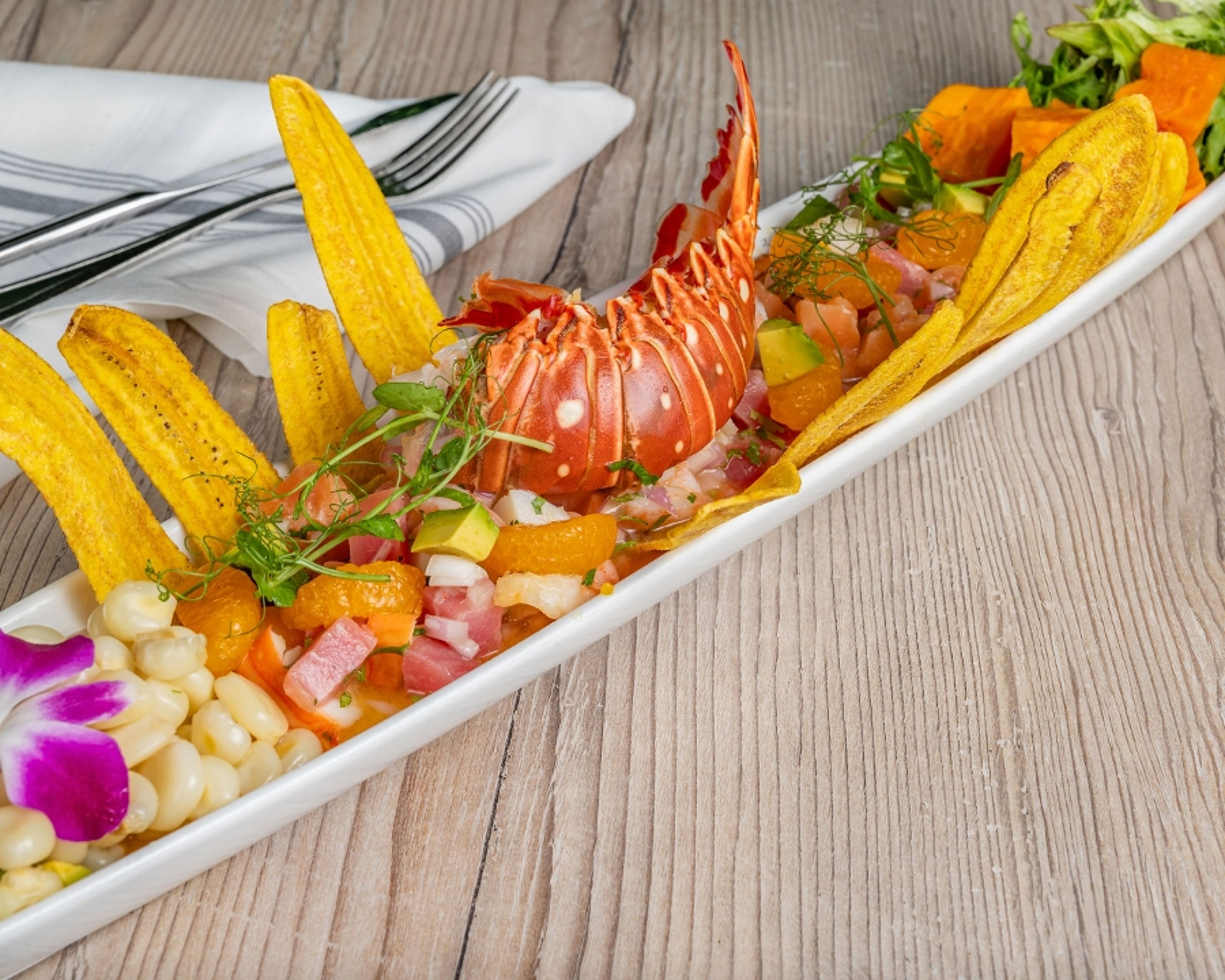 Ceviche Citrico (catering).