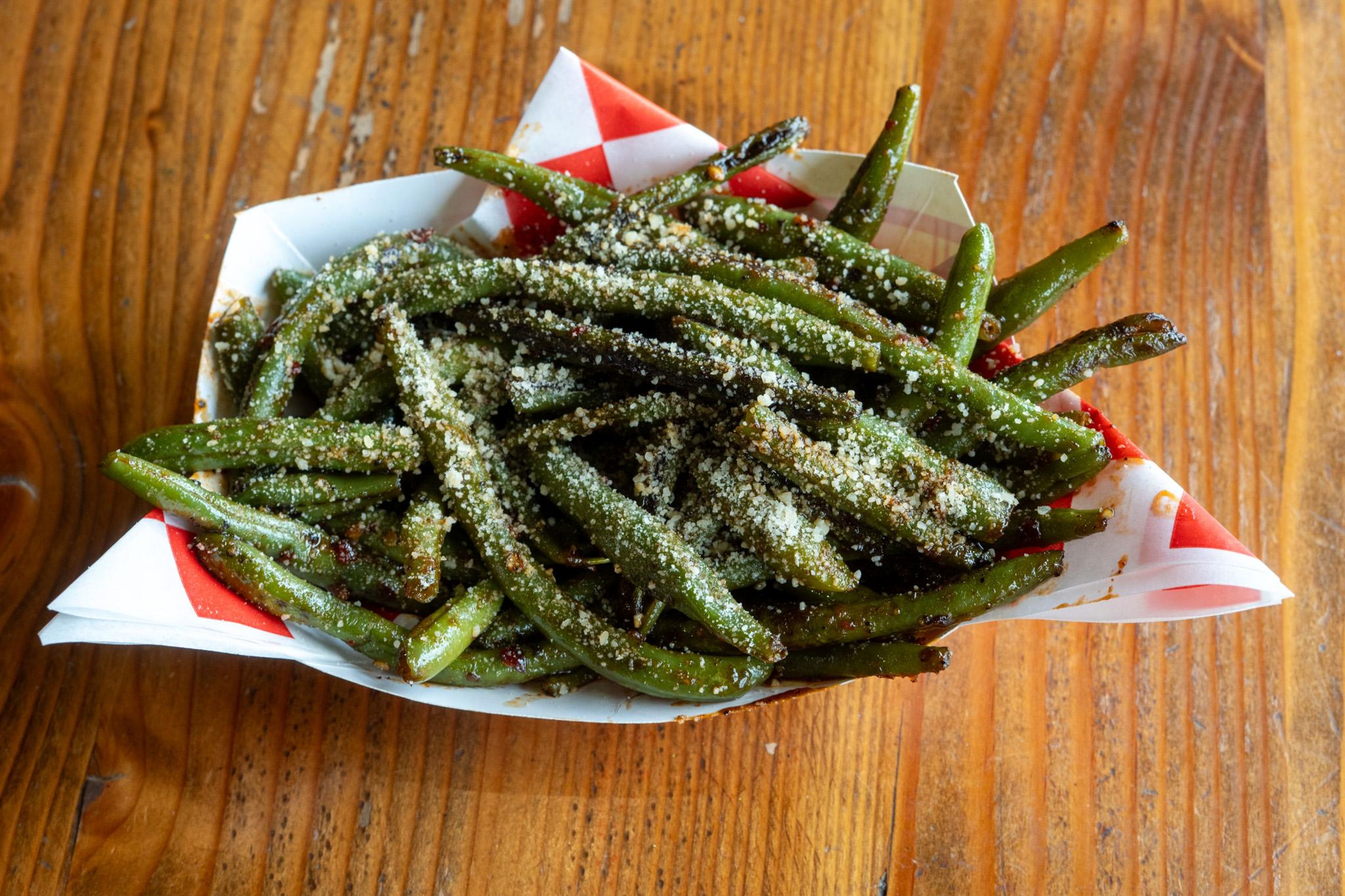 Garlic Green Beans.