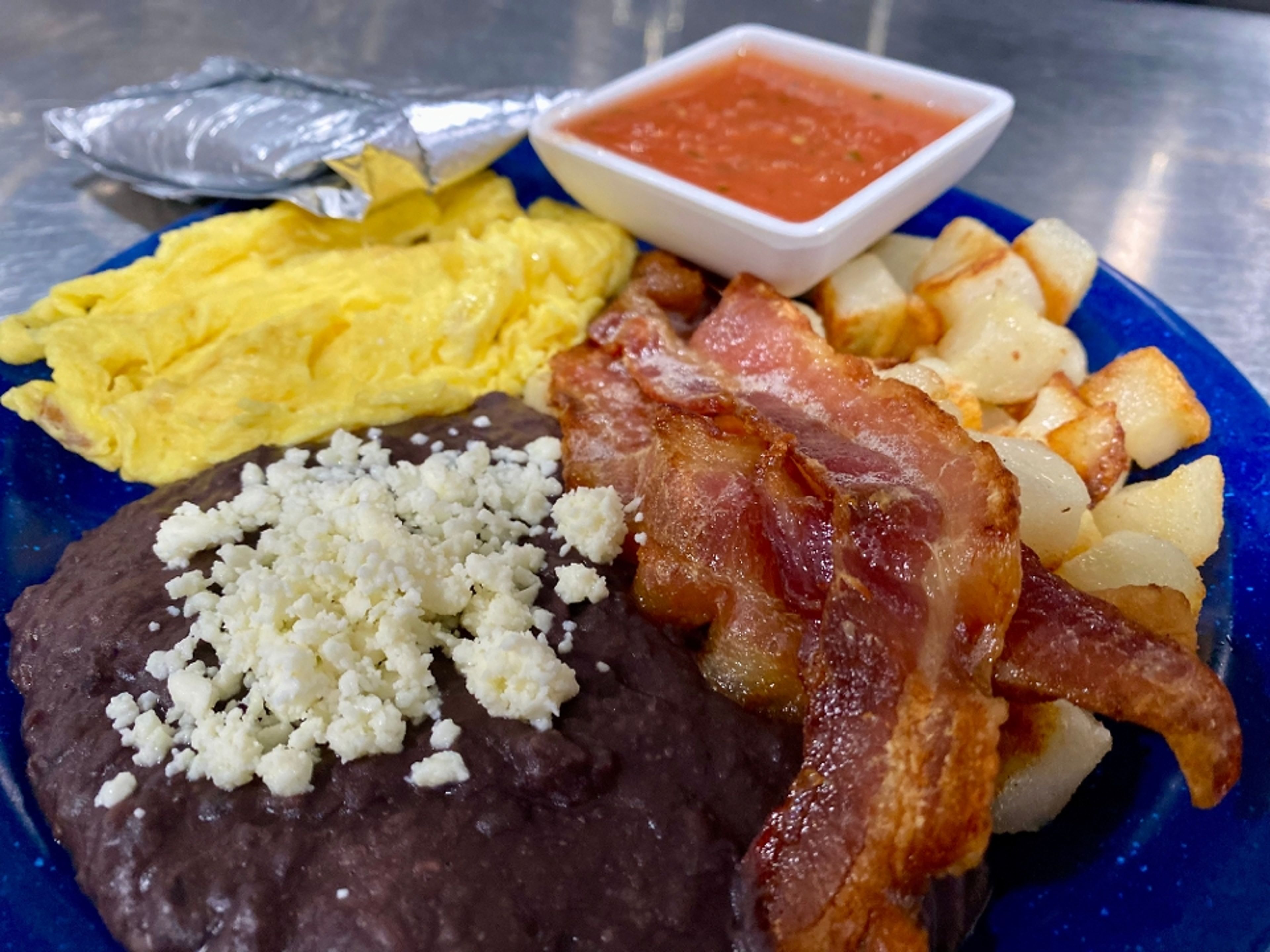 Kids Breakfast Plate.