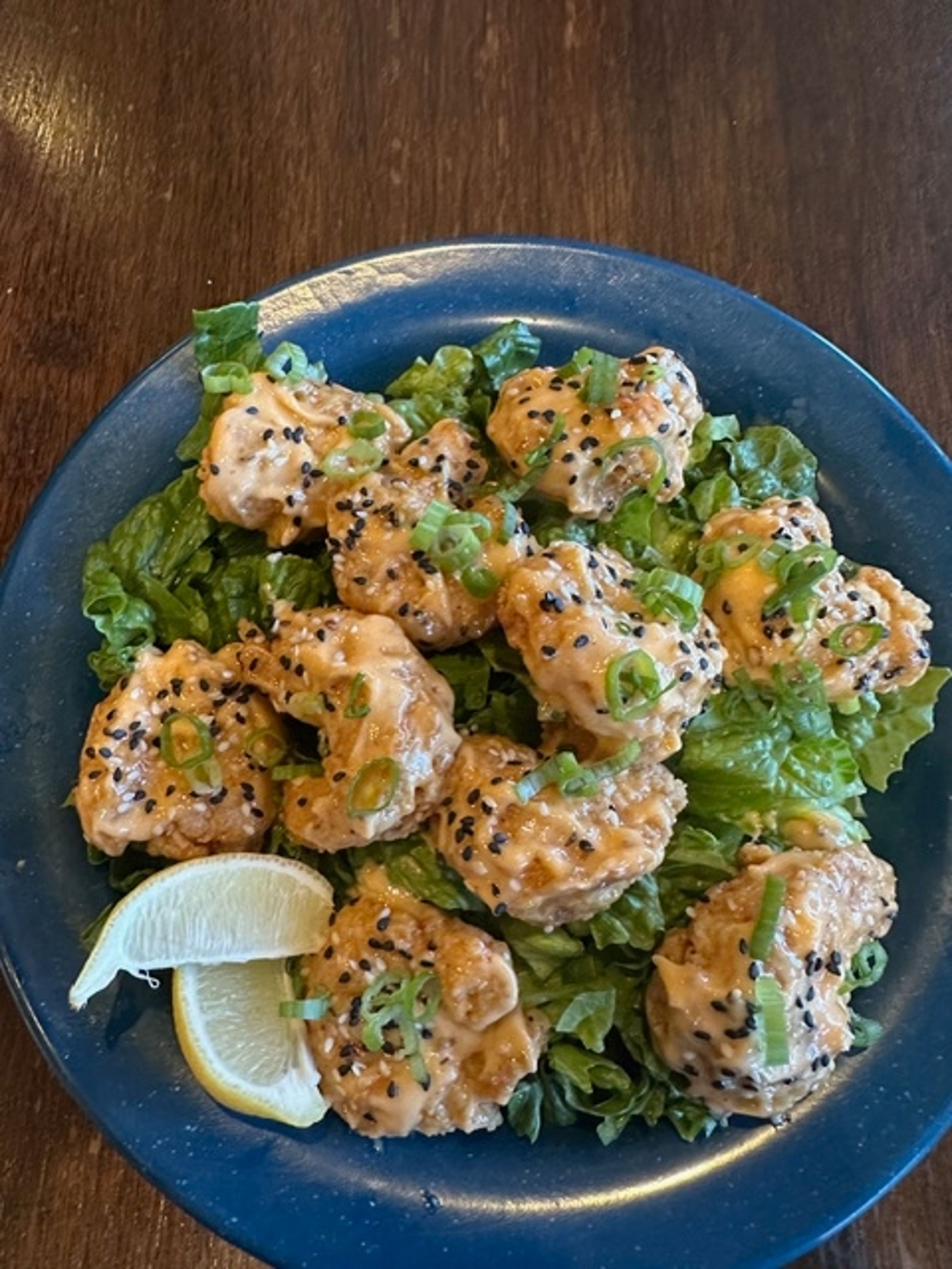 Volcano Shrimp Basket.