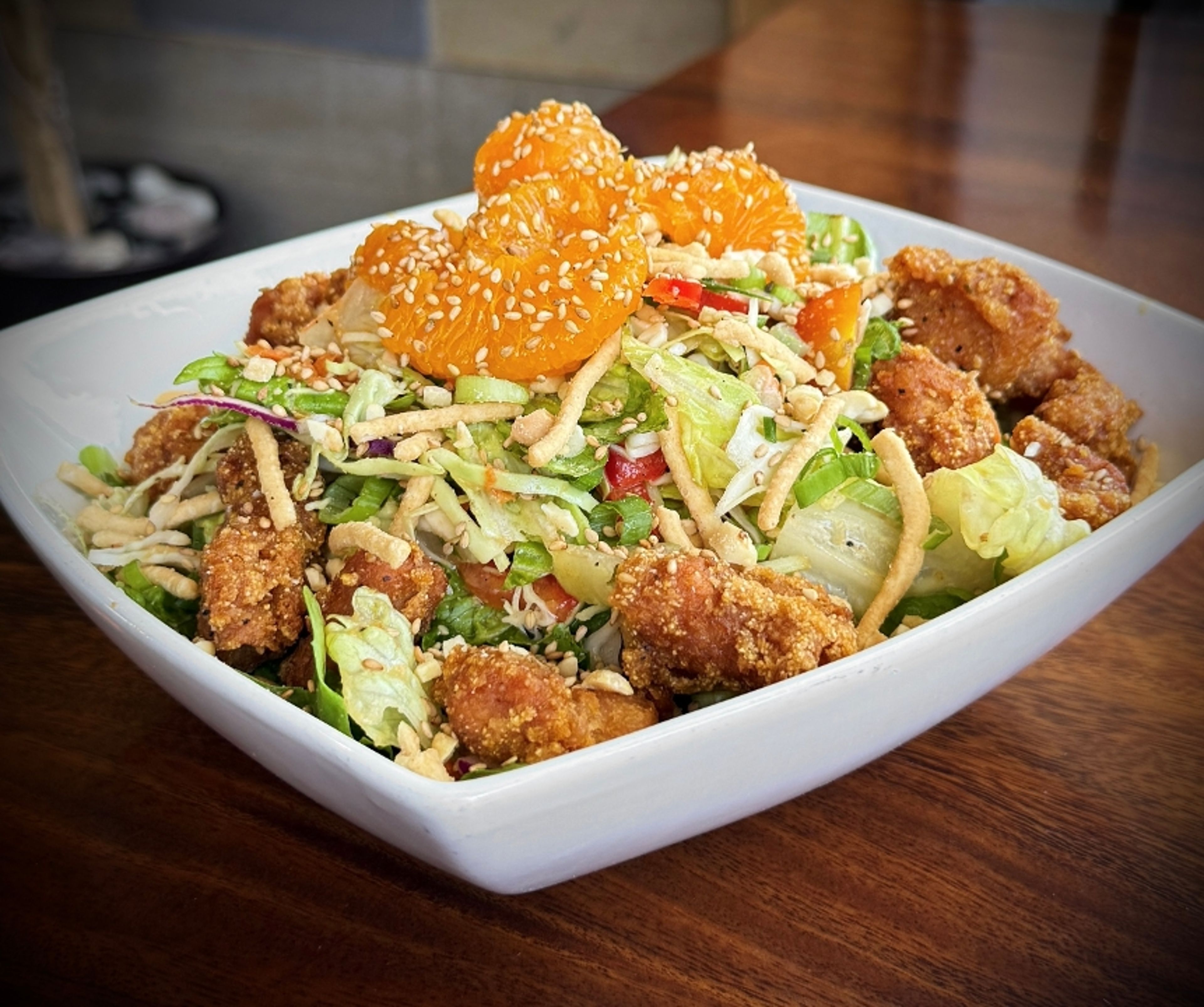 Chinese Chickun Salad.