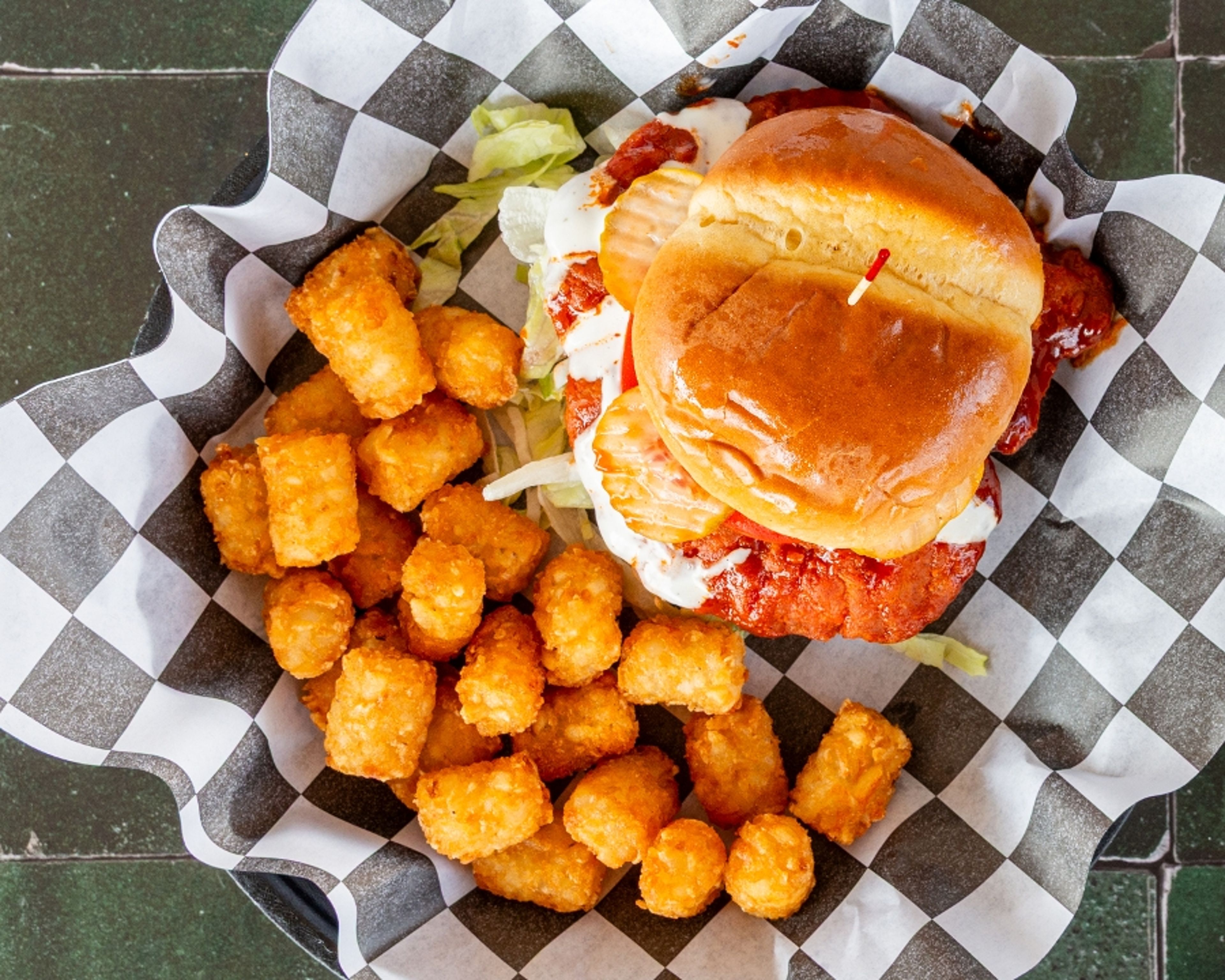 Nashville Hot Sandwich.