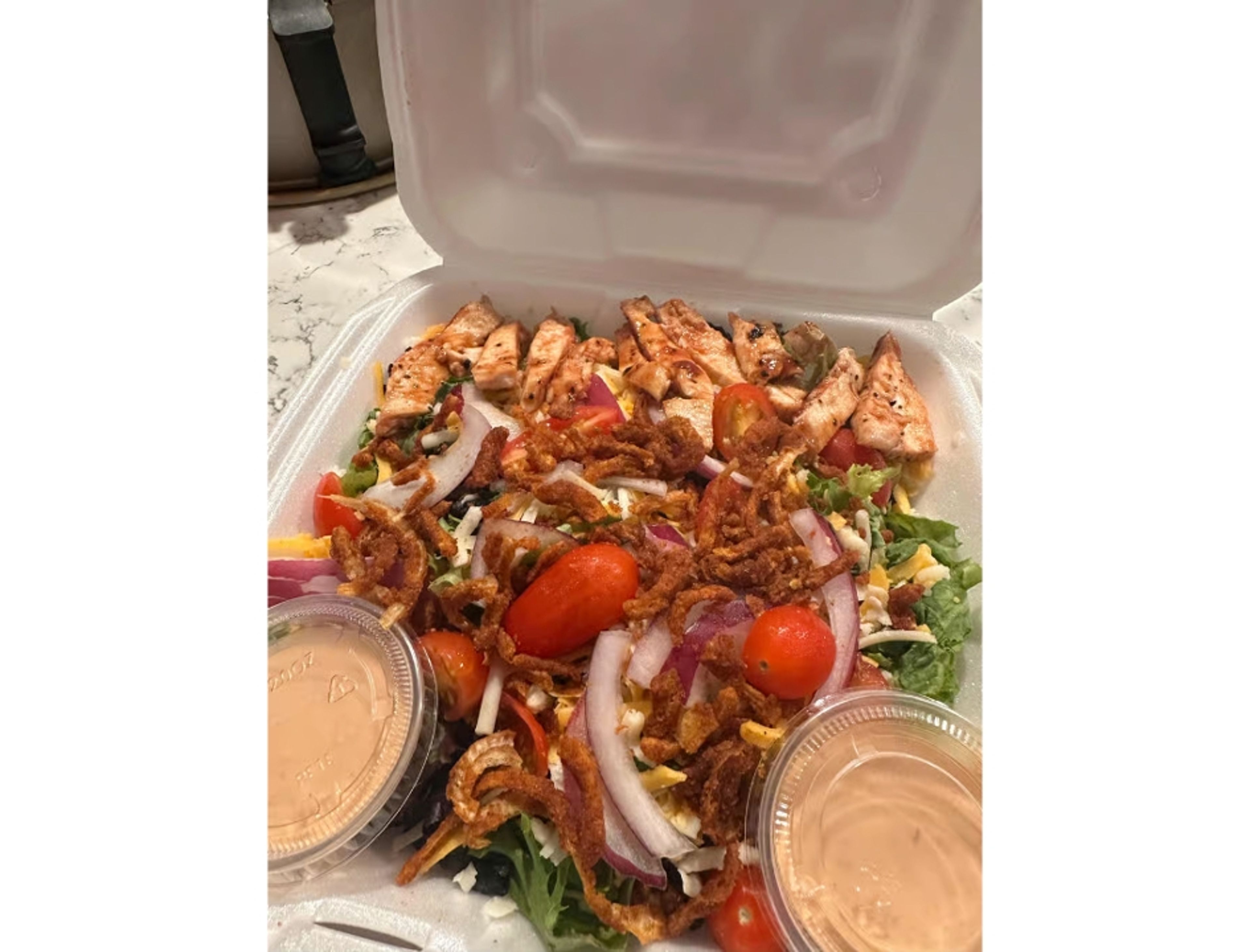 BBQ Chicken Salad.