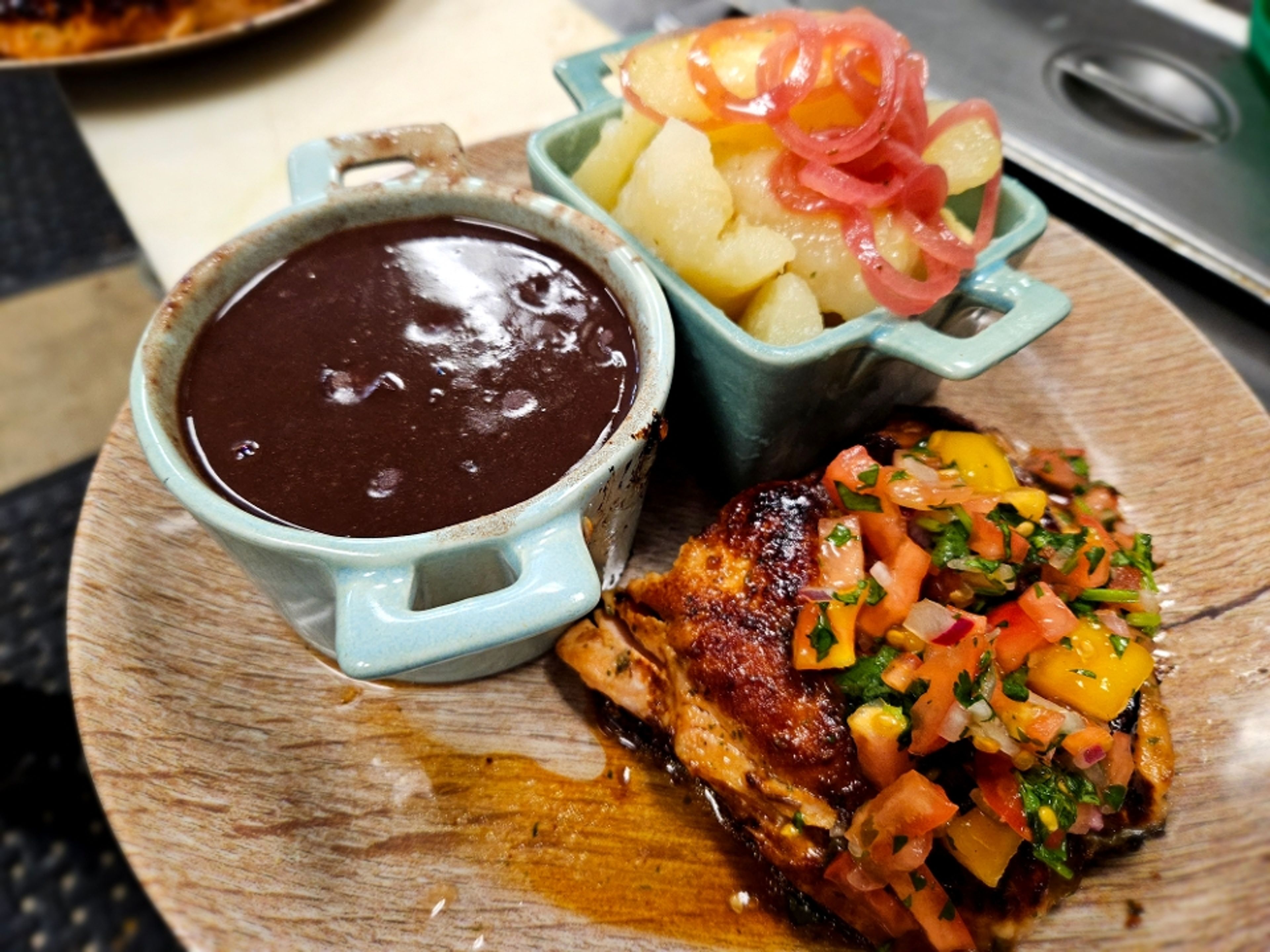 Glazed Salmon Fillet.